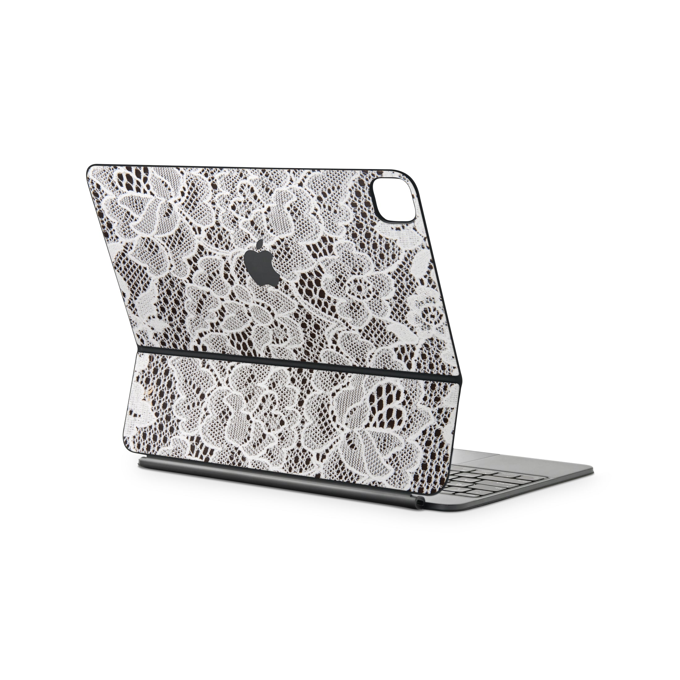 French Lace Magic Keyboard Skin for iPad