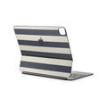 Navy Stripe Magic Keyboard Skin for iPad