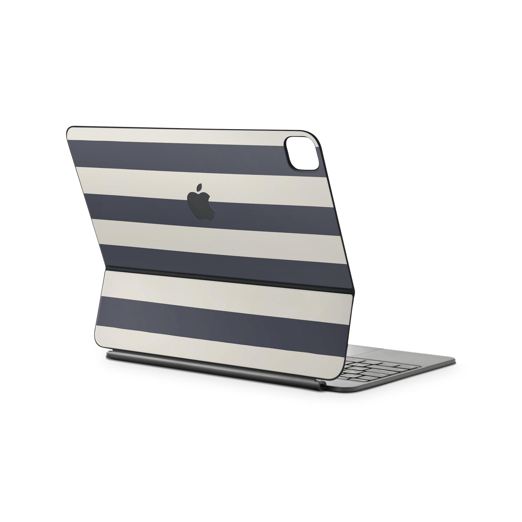 Navy Stripe Magic Keyboard Skin for iPad
