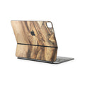 Wood Magic Keyboard Skin for iPad
