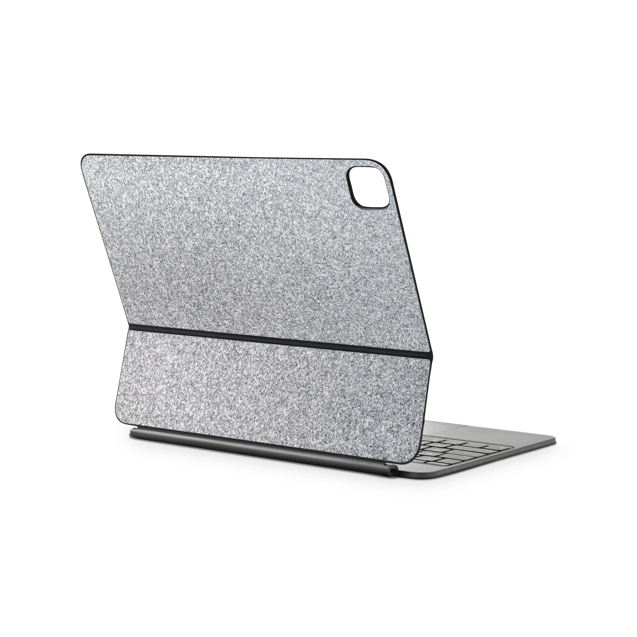 blanc glitter magic keyboard for ipad