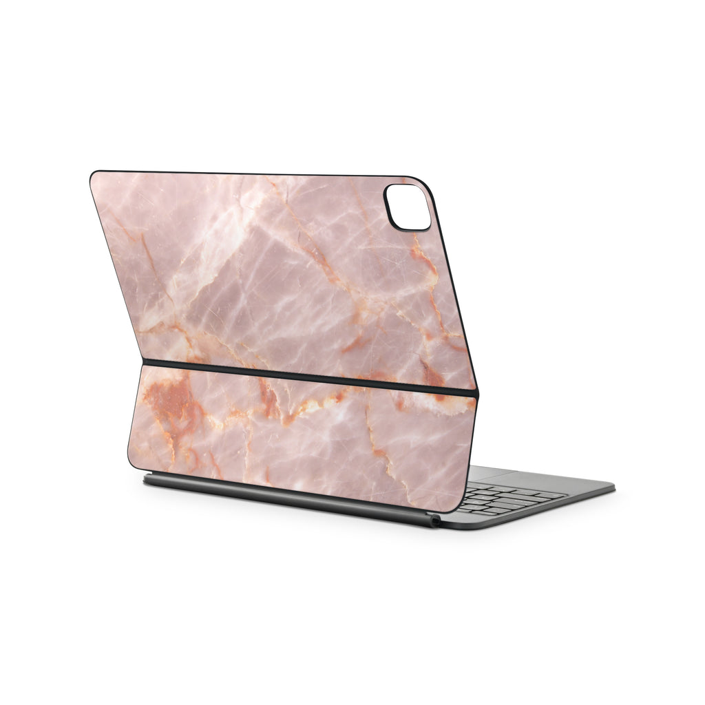 blush marble magic keyboard for ipad