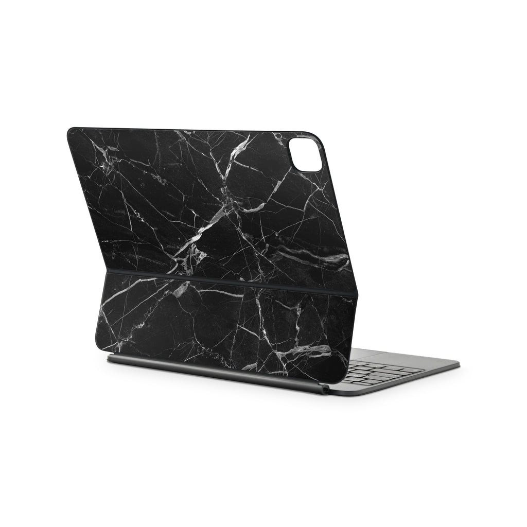 black hyper marble magic keyboard for ipad