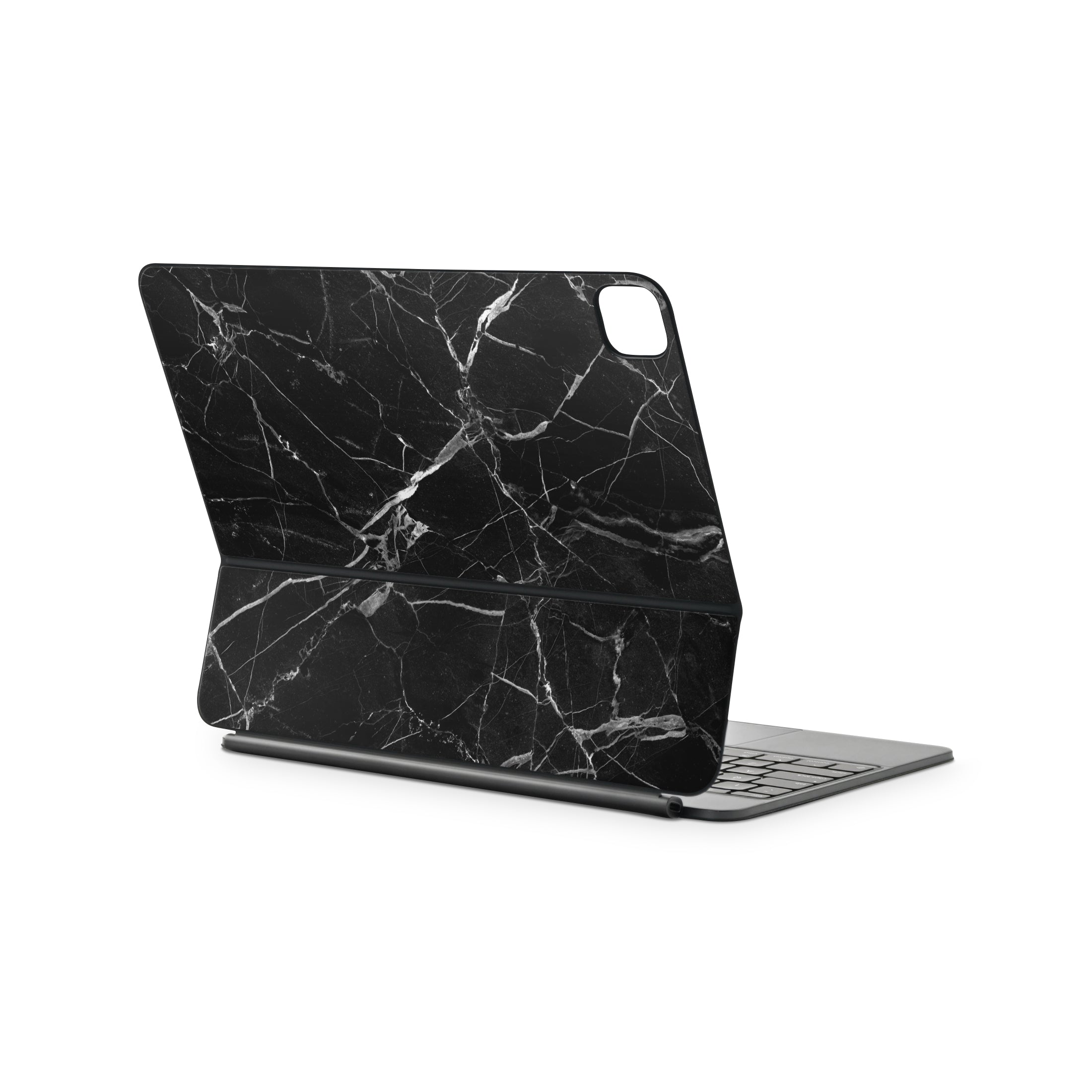 black hyper marble magic keyboard for ipad
