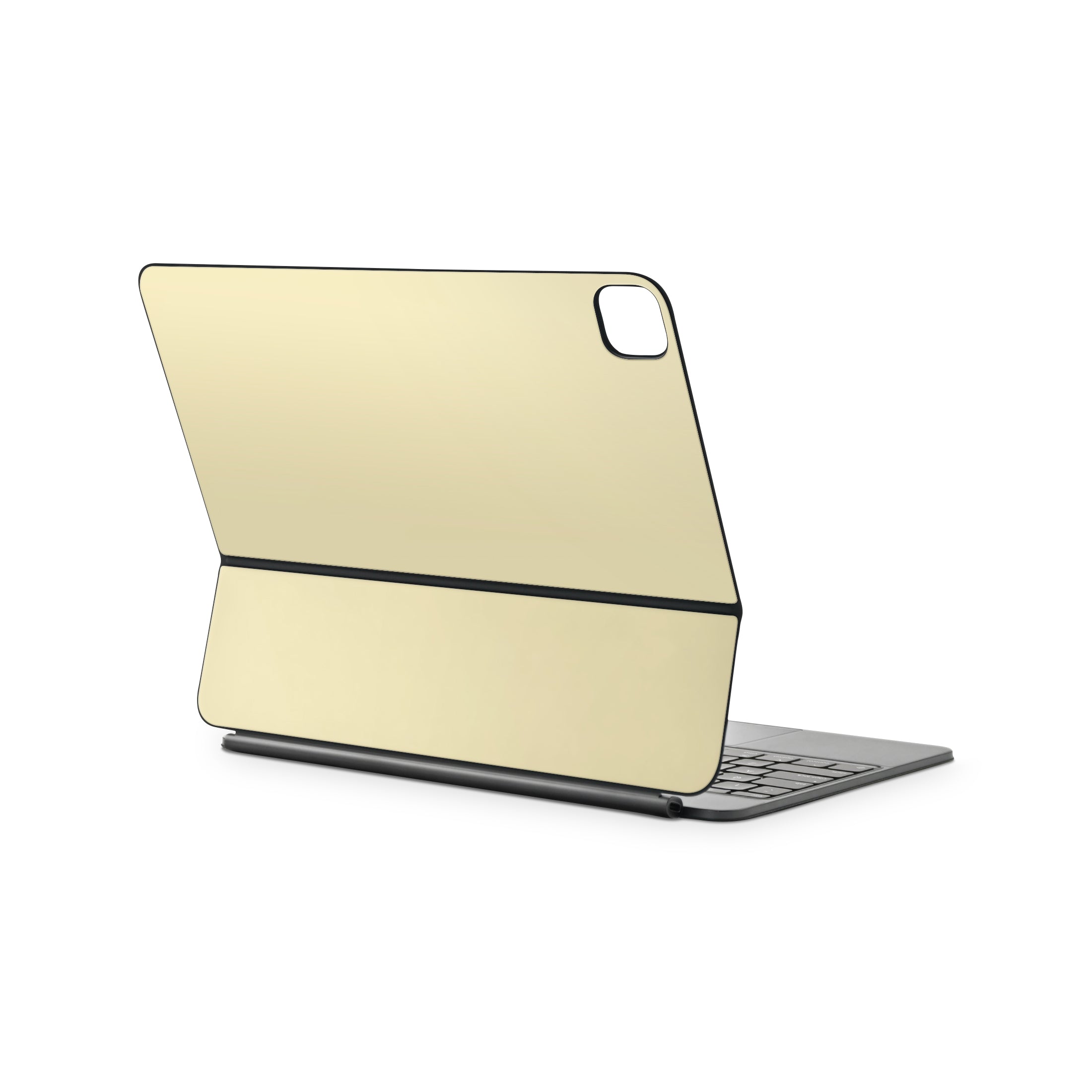 soft yellow magic keyboard for ipad