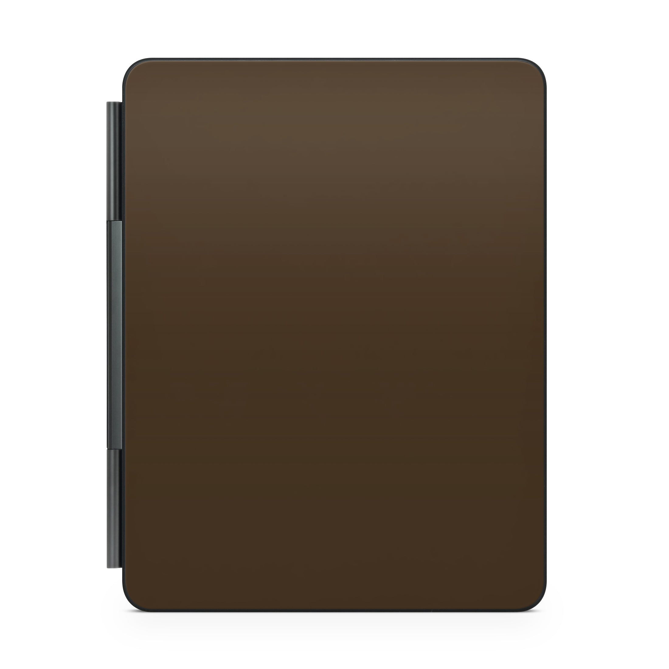 chocolate brown magic keyboard for ipad back view