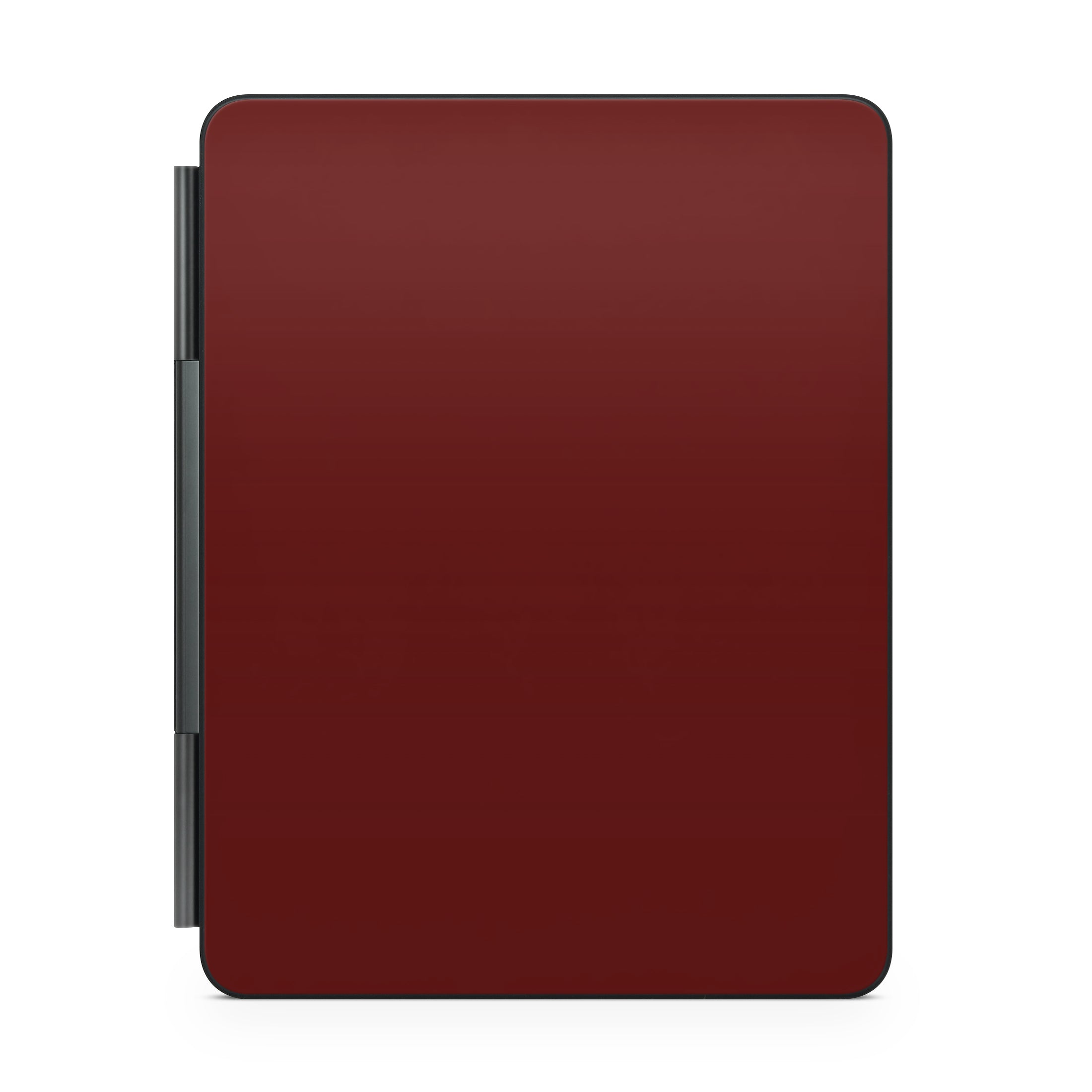 deep red magic keyboard for ipad back view