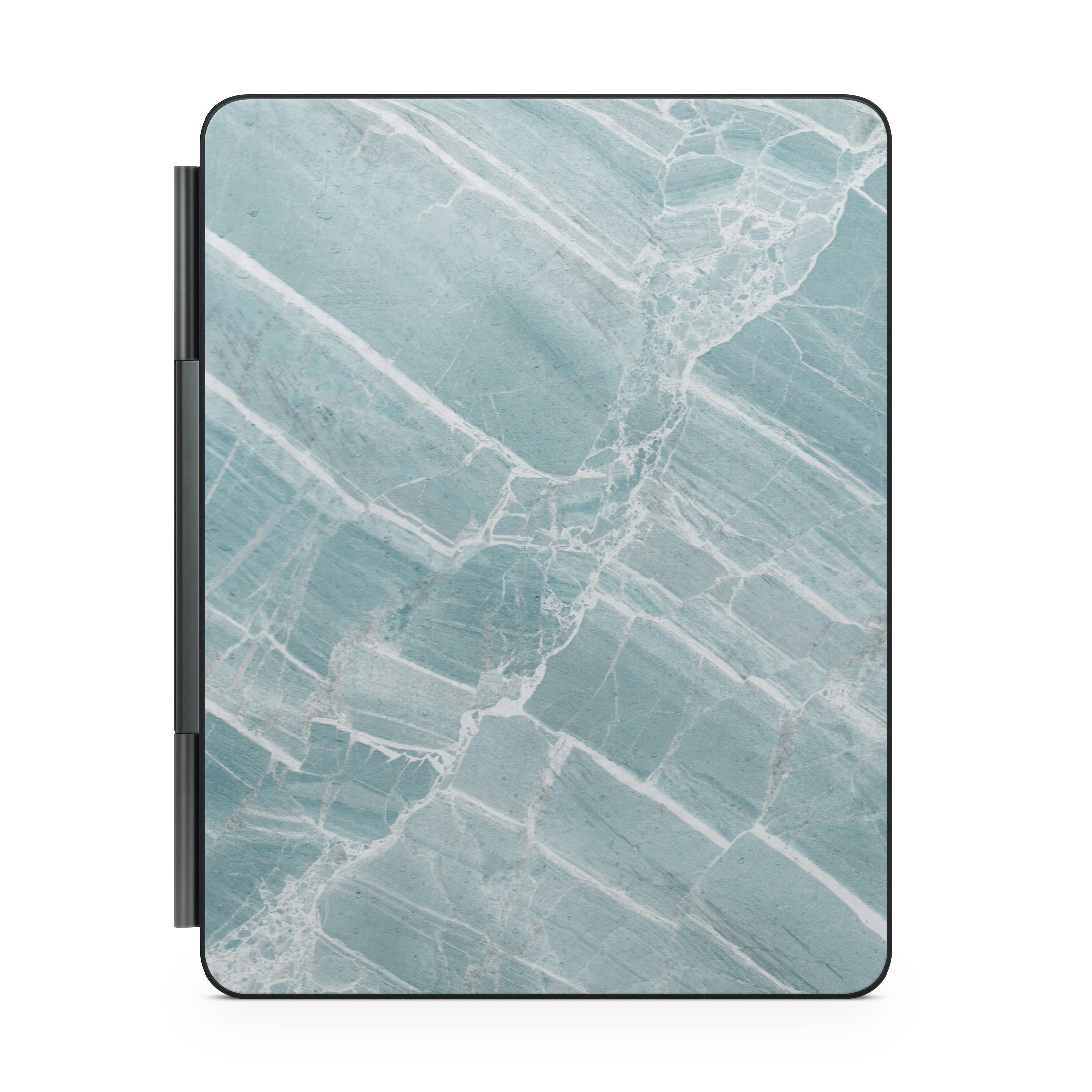 mint marble magic keyboard for ipad back view