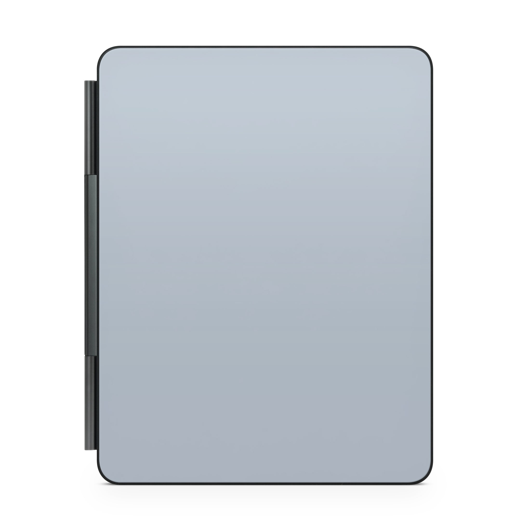 soft blue magic keyboard for ipad back view