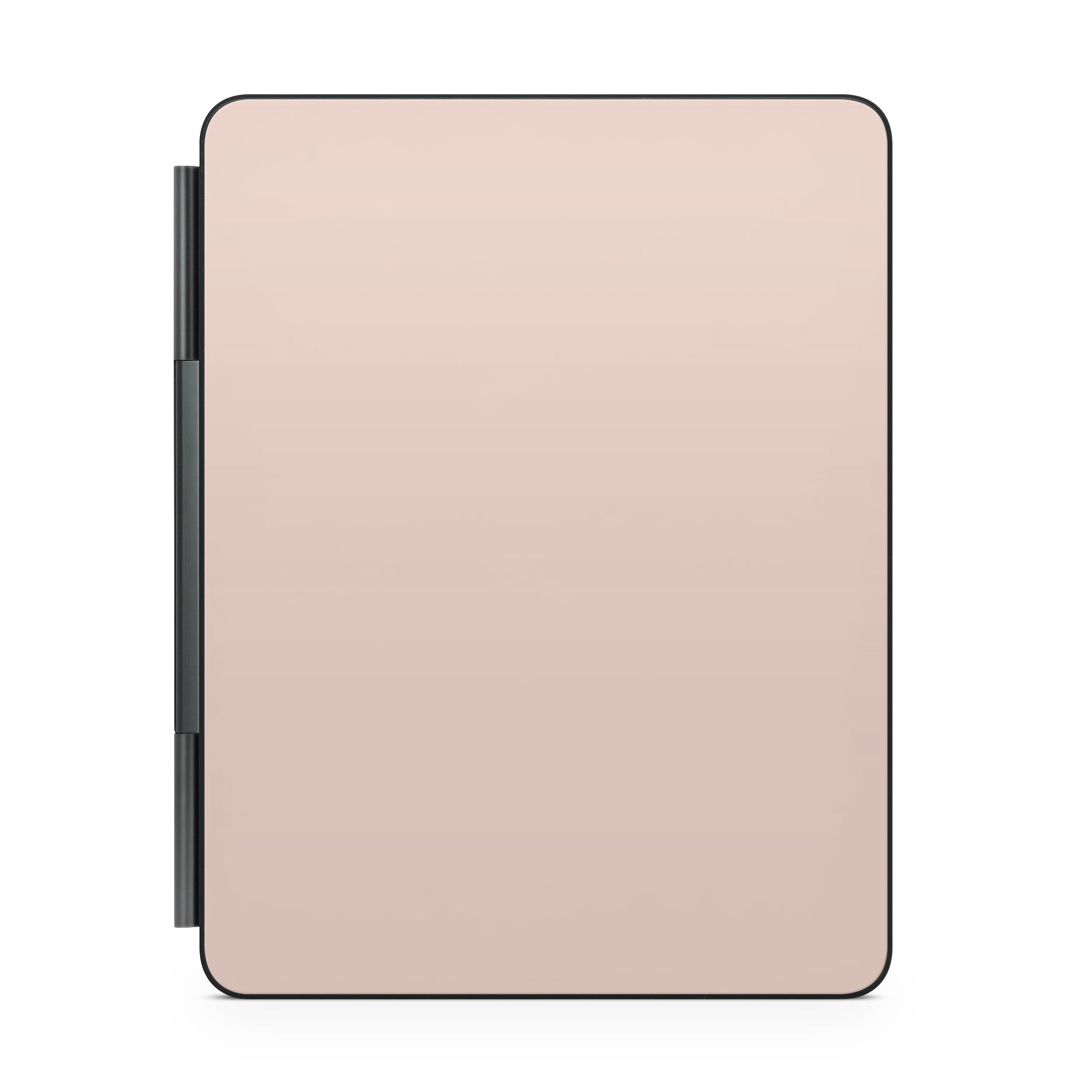 soft pink magic keyboard for ipad back view