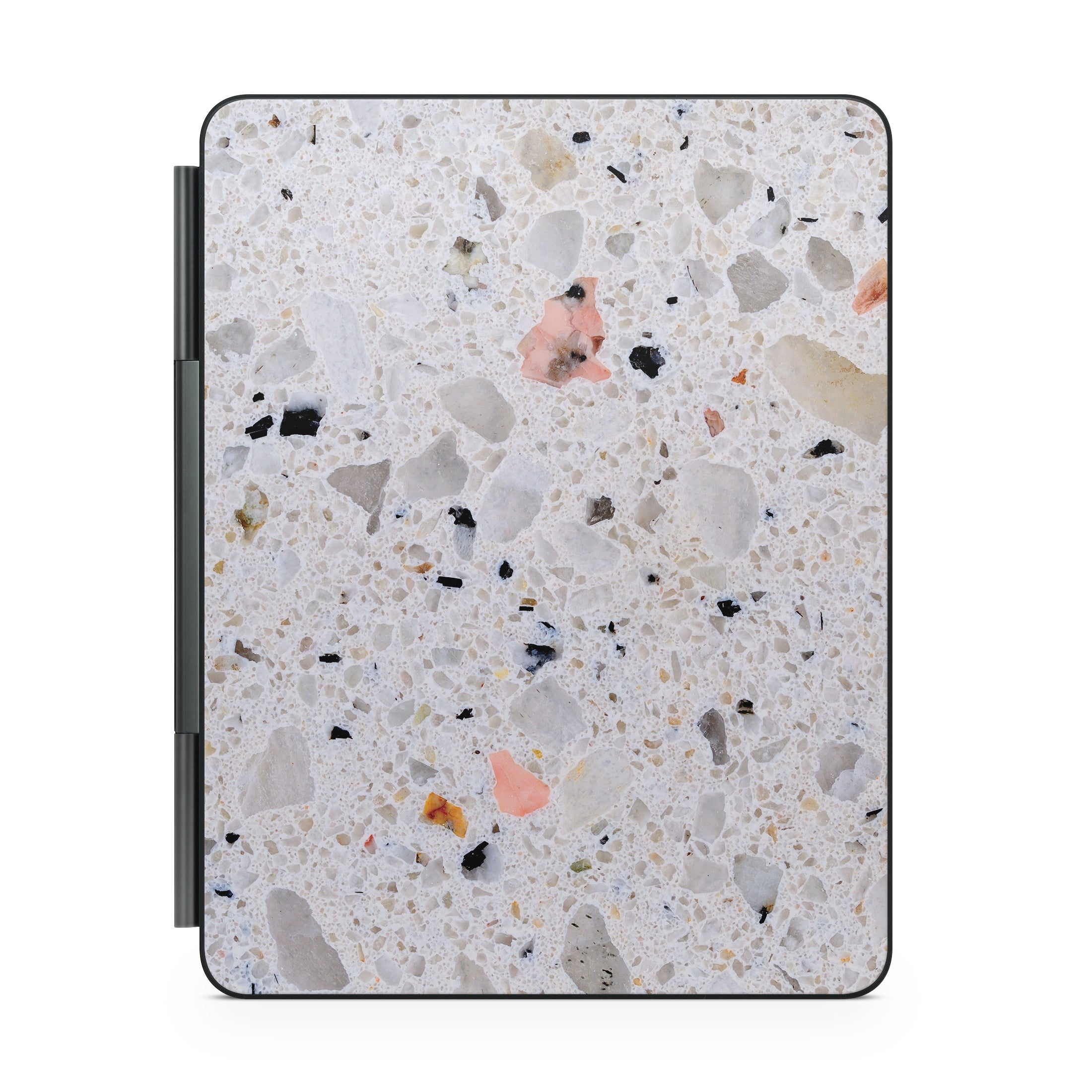 terrazzo magic keyboard for ipad back view