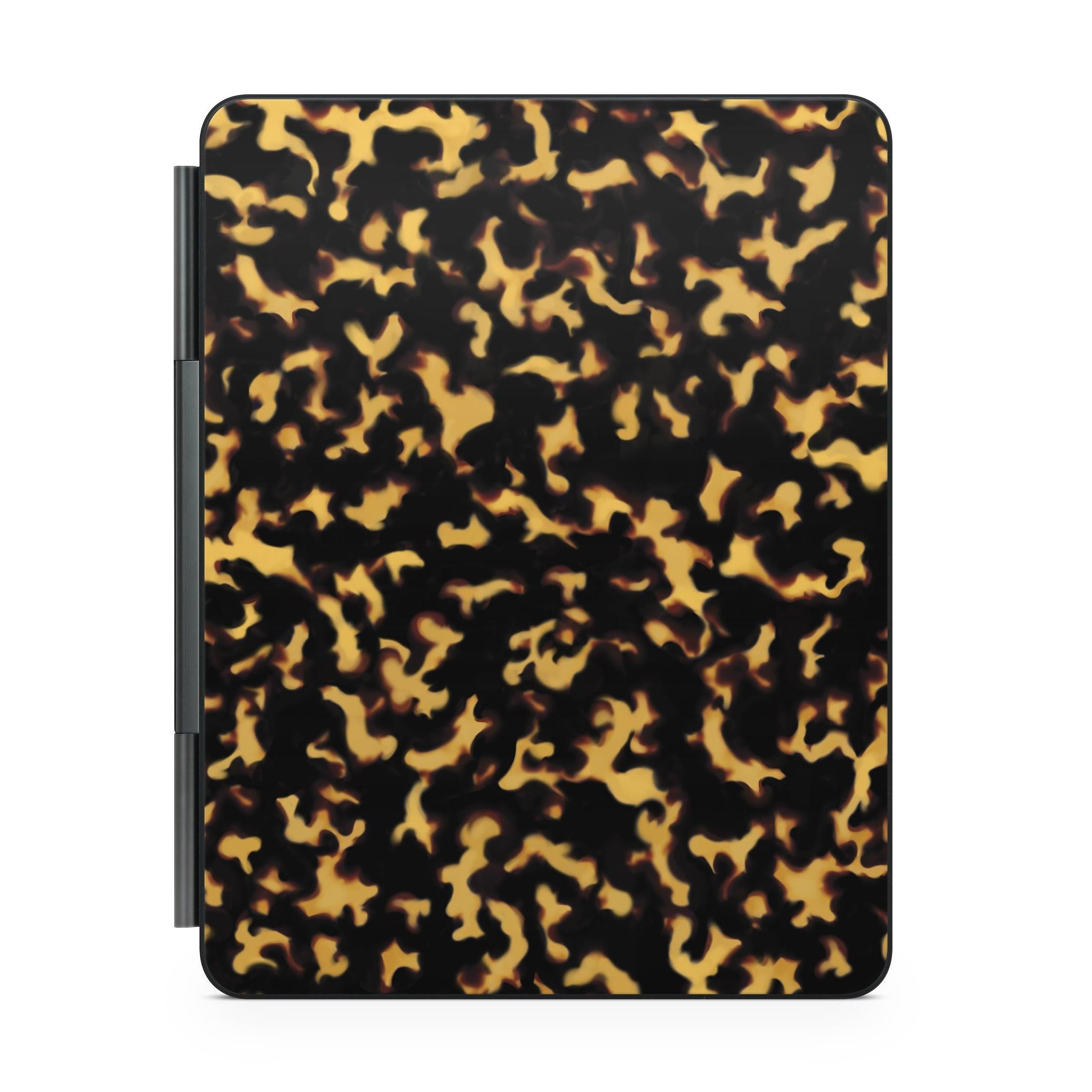 tortoise shell magic keyboard for ipad back view