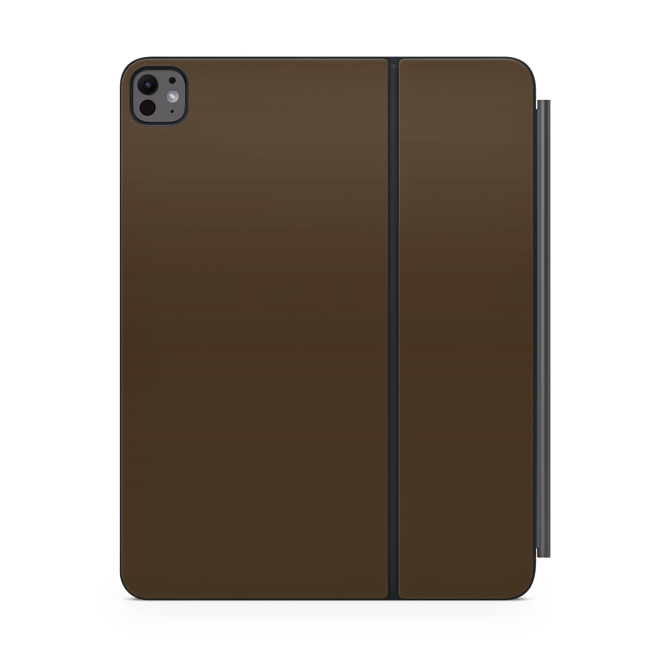 chocolate brown magic keyboard for ipad front view