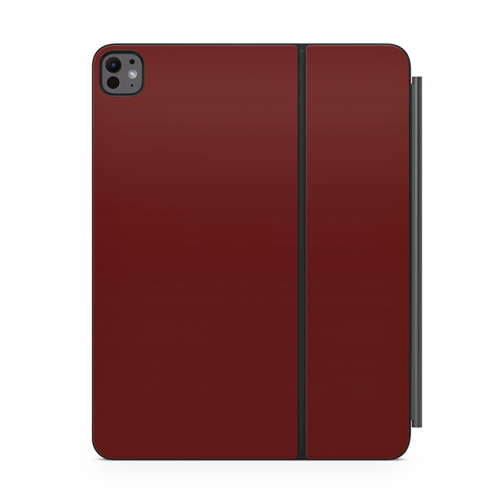 deep red magic keyboard for ipad front view