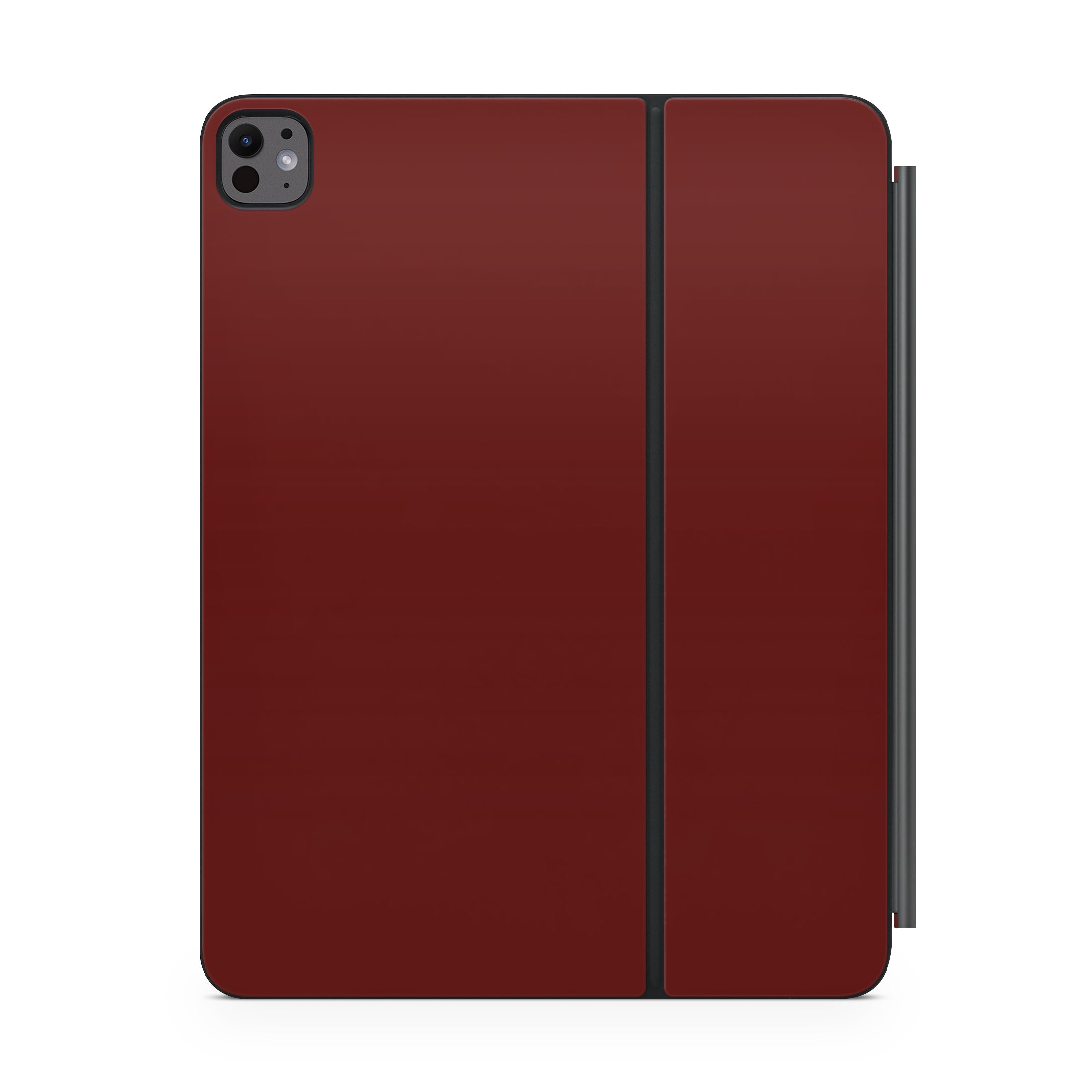 deep red magic keyboard for ipad front view