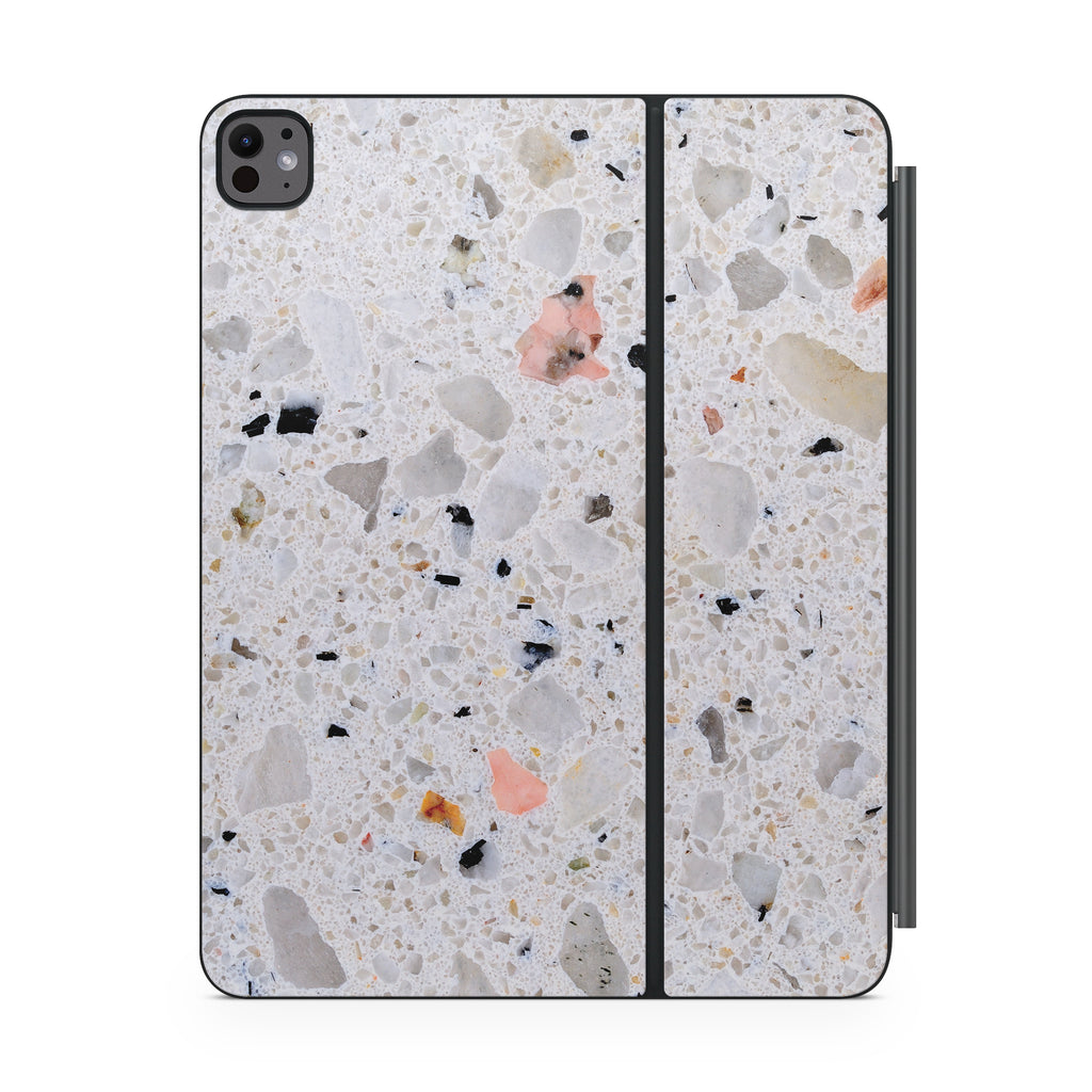 terrazzo magic keyboard for ipad front view