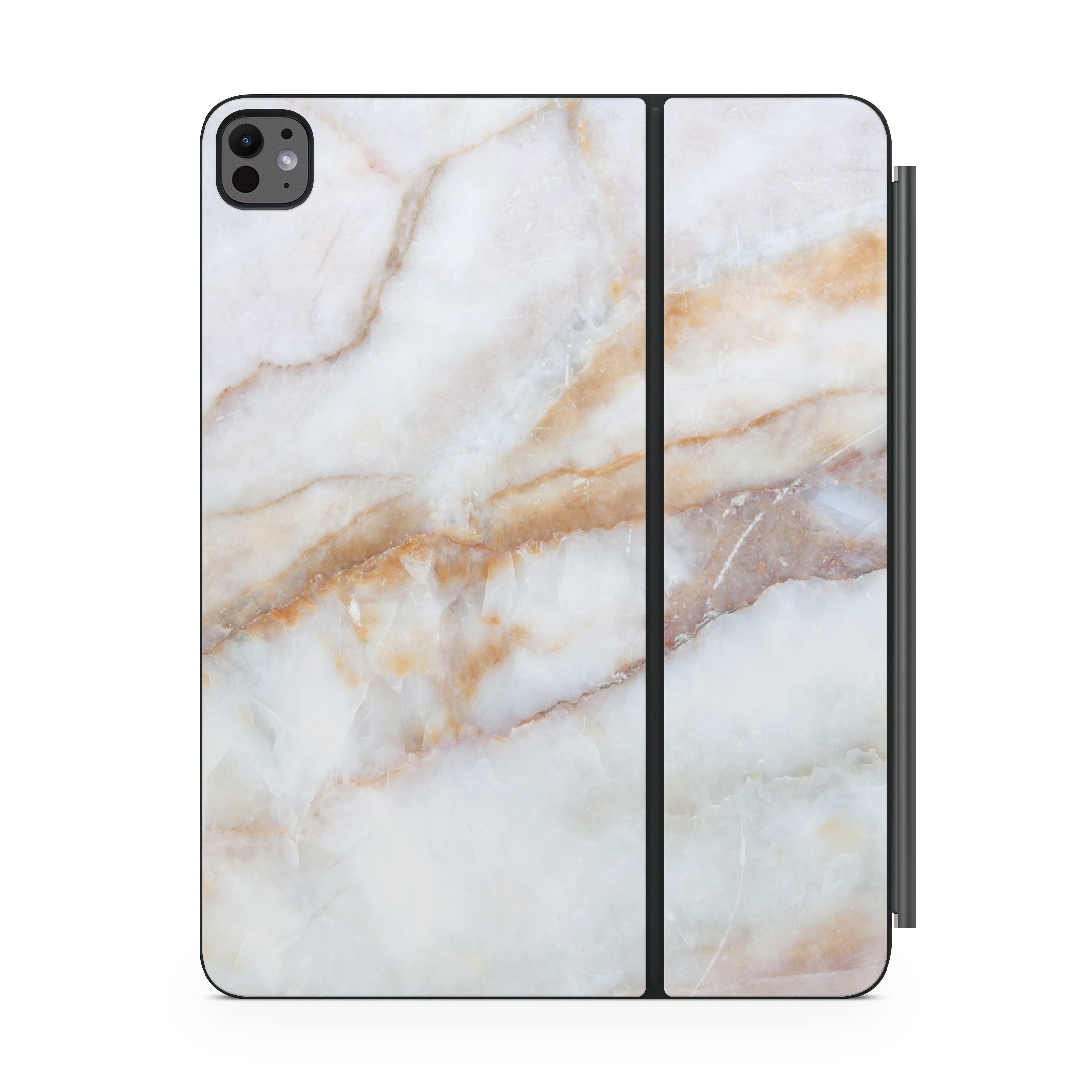 vanilla marble magic keyboard for ipad front view