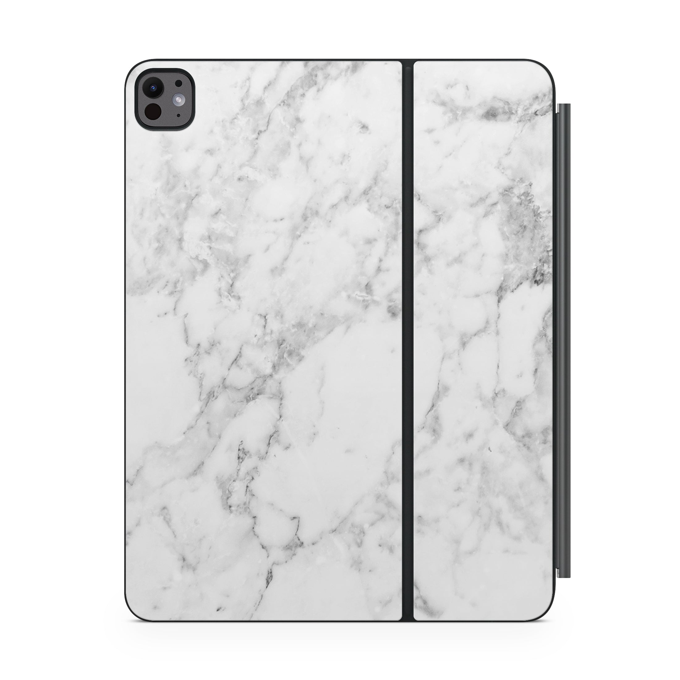 white marble magic keyboard for ipad front view