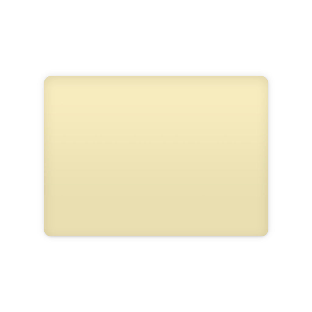 soft yellow magic keyboard top view