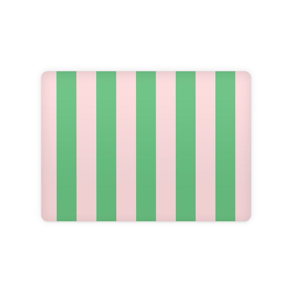 summer stripe magic trackpad skin top view