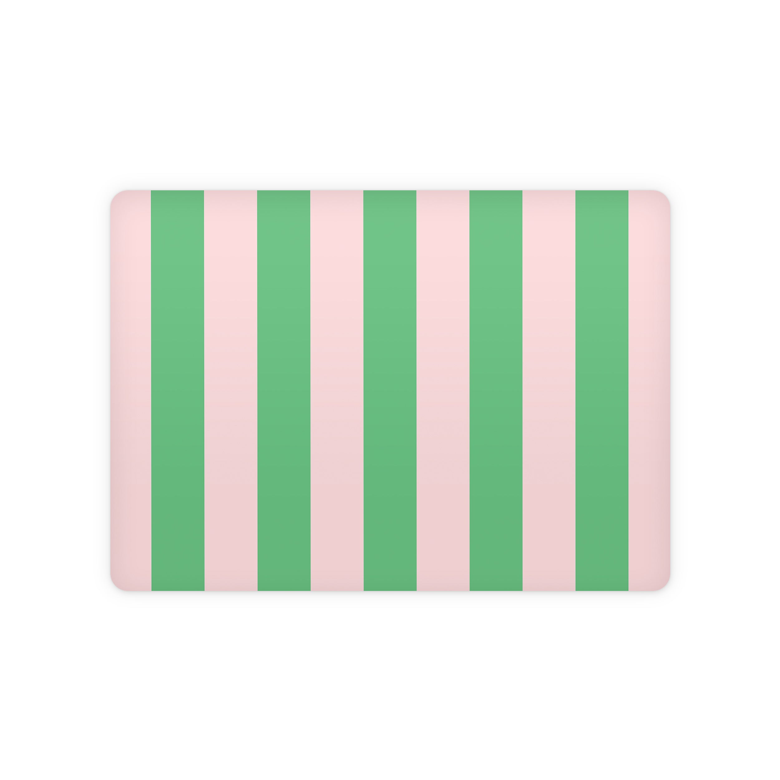 summer stripe magic trackpad skin top view