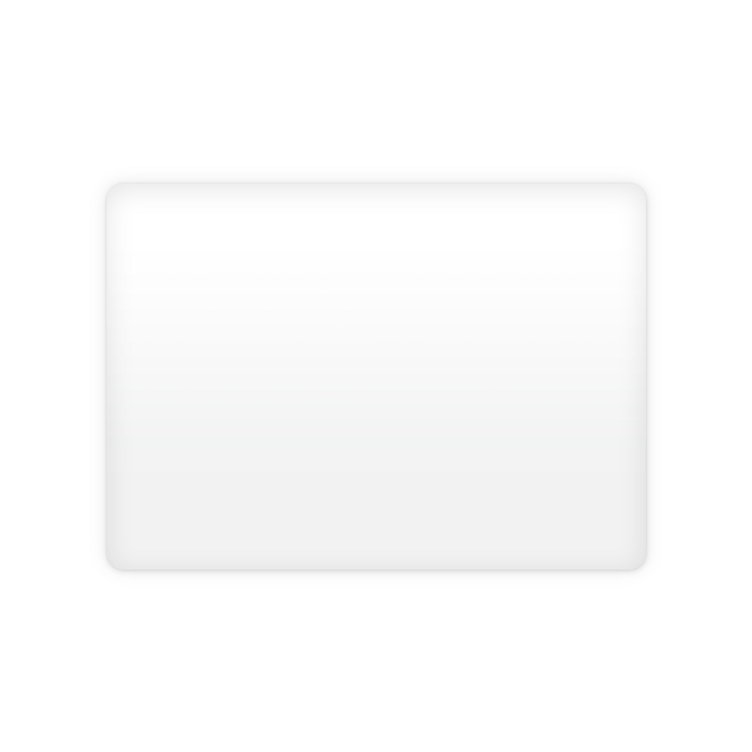 white magic trackpad top view