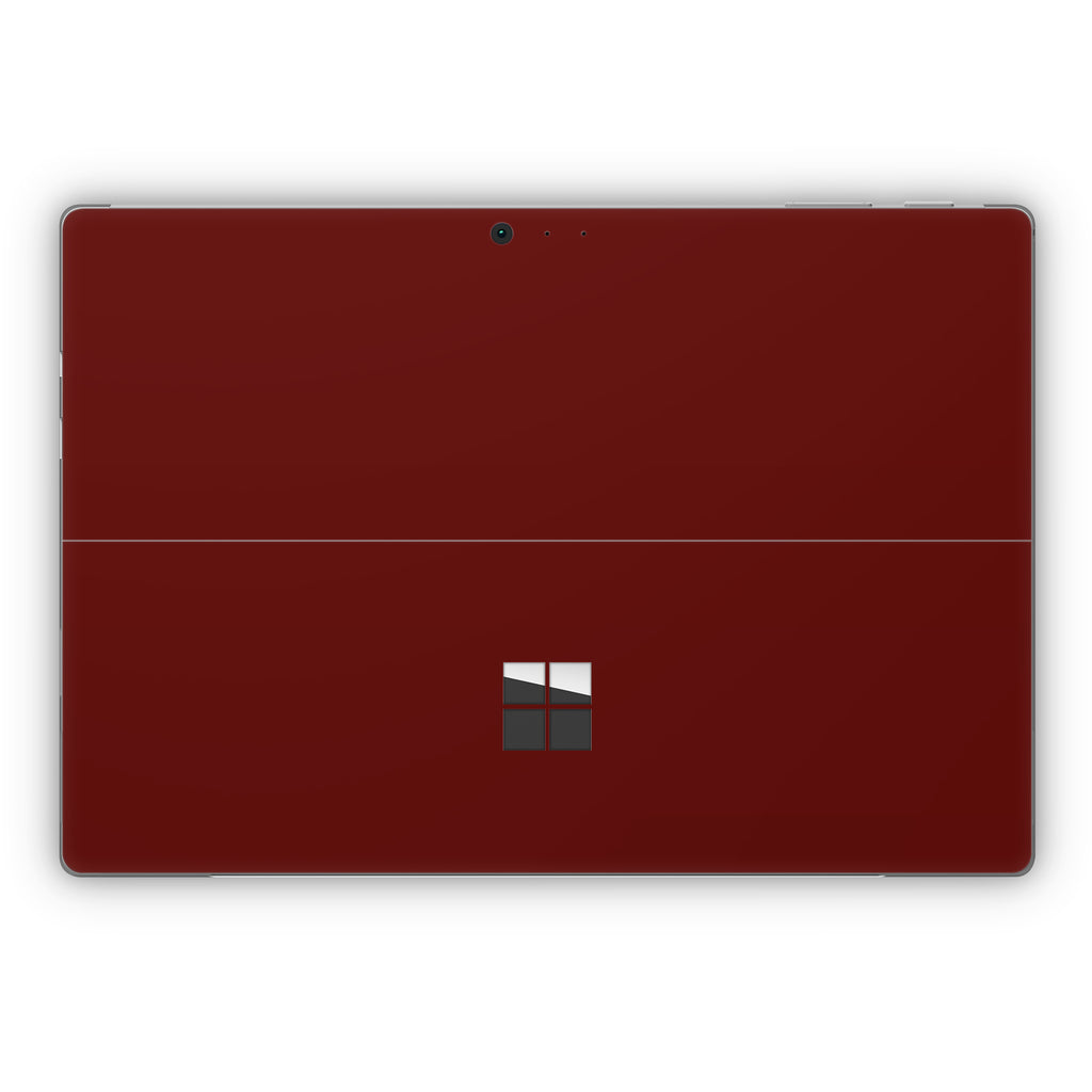 Deep Red Microsoft Surface Skin