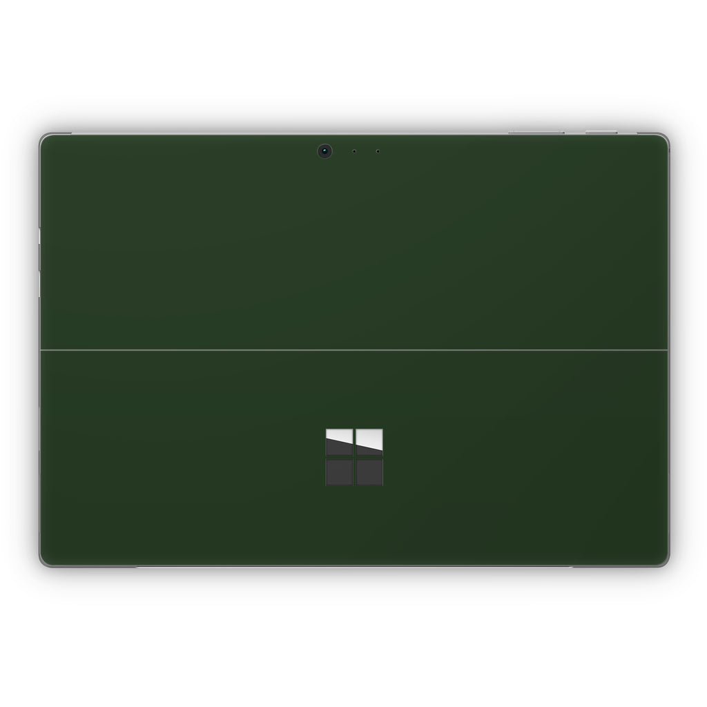 Forest Green Microsoft Surface Skin