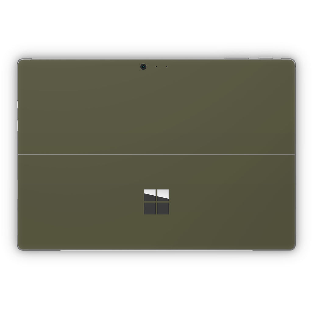 Olive Green Microsoft Surface Skin