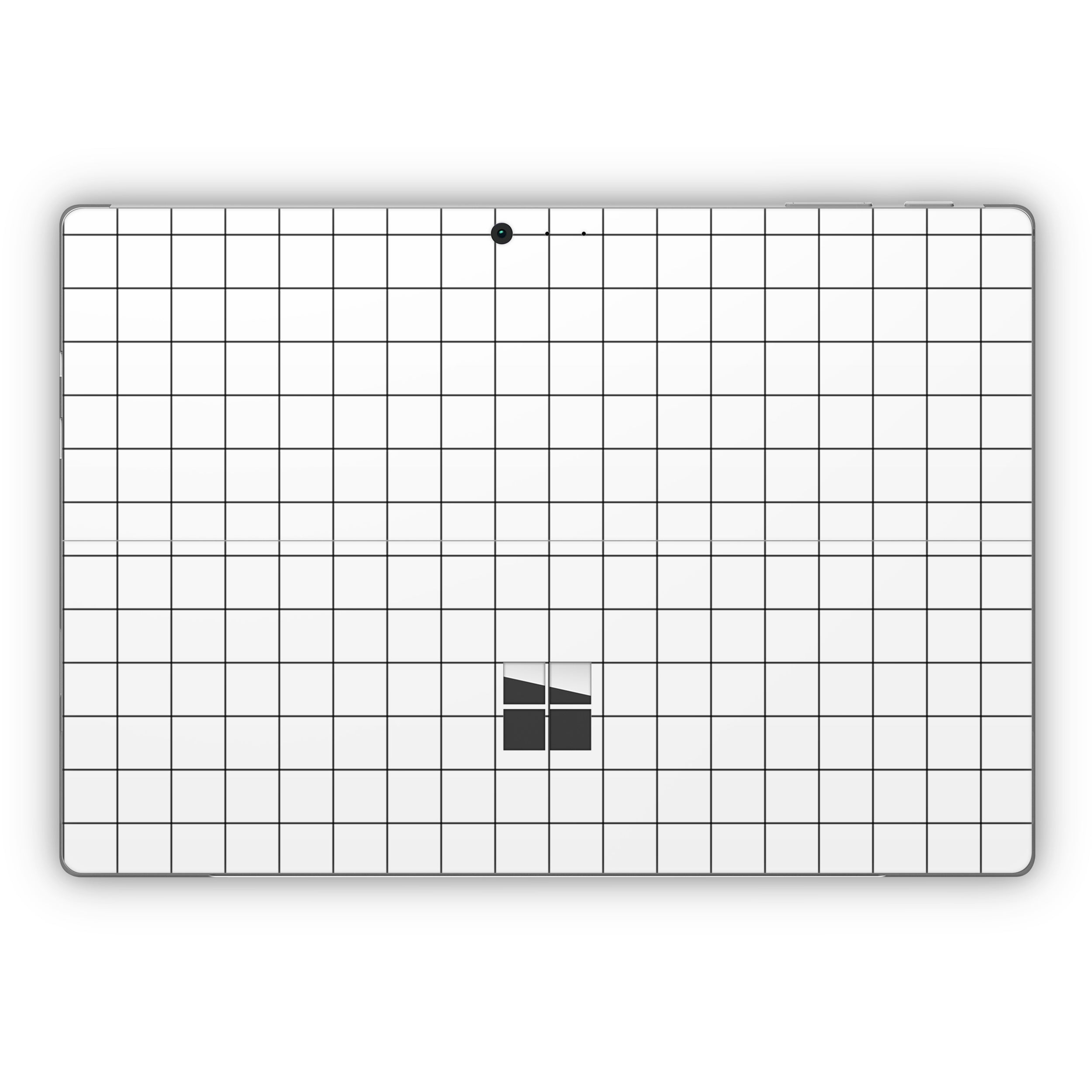 White Grid Surface Pro Skin