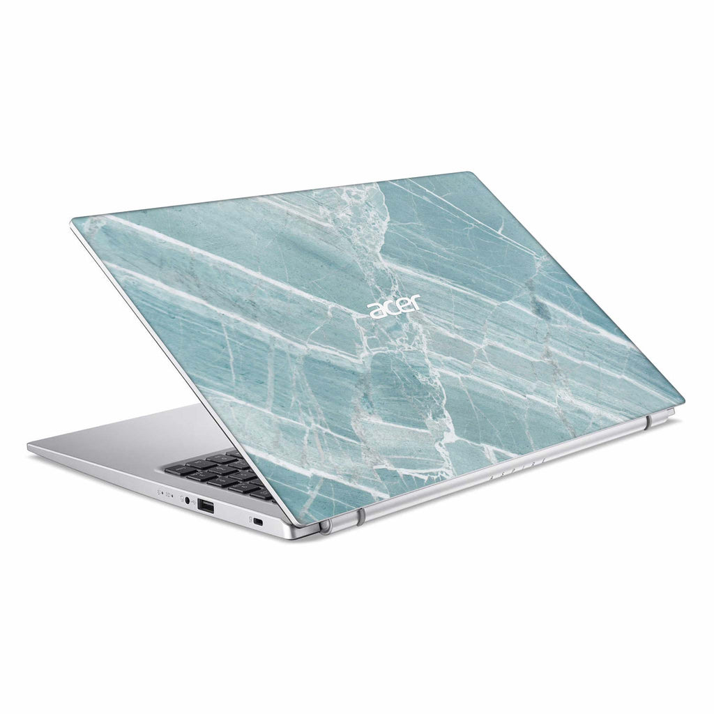 Mint Marble Acer Skin Top View