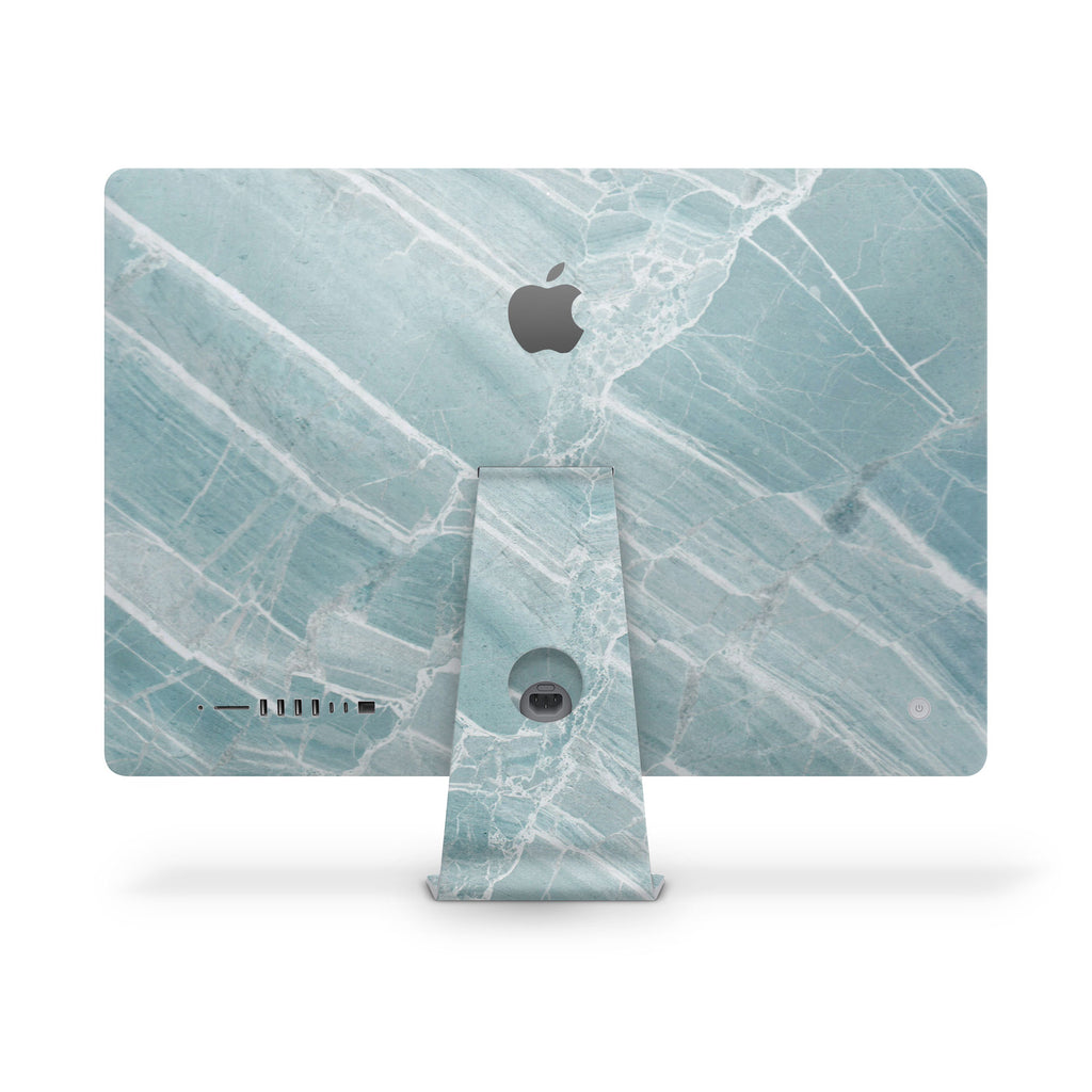 Mint Marble iMac Skin