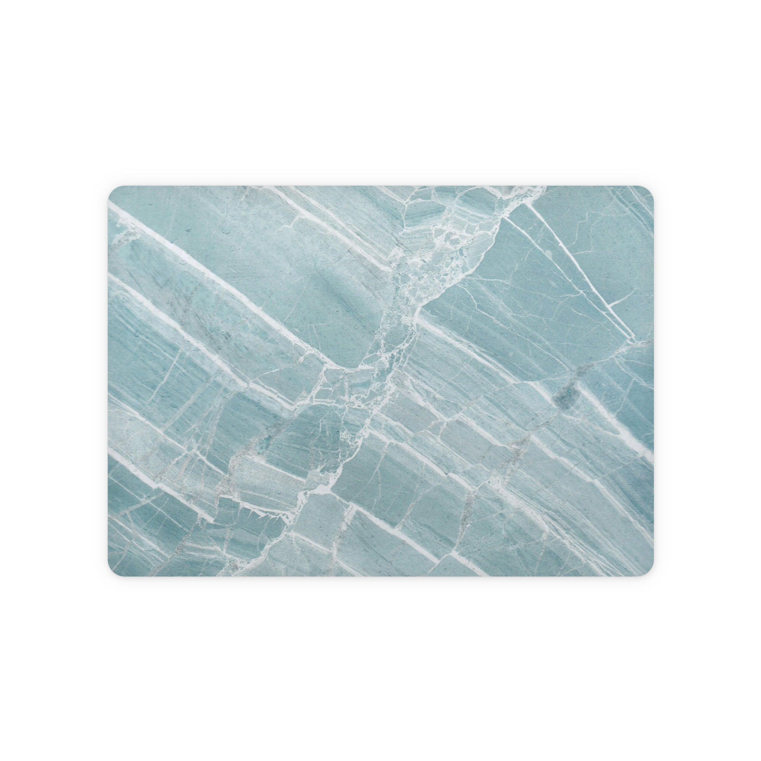 mint marble magic trackpad top view