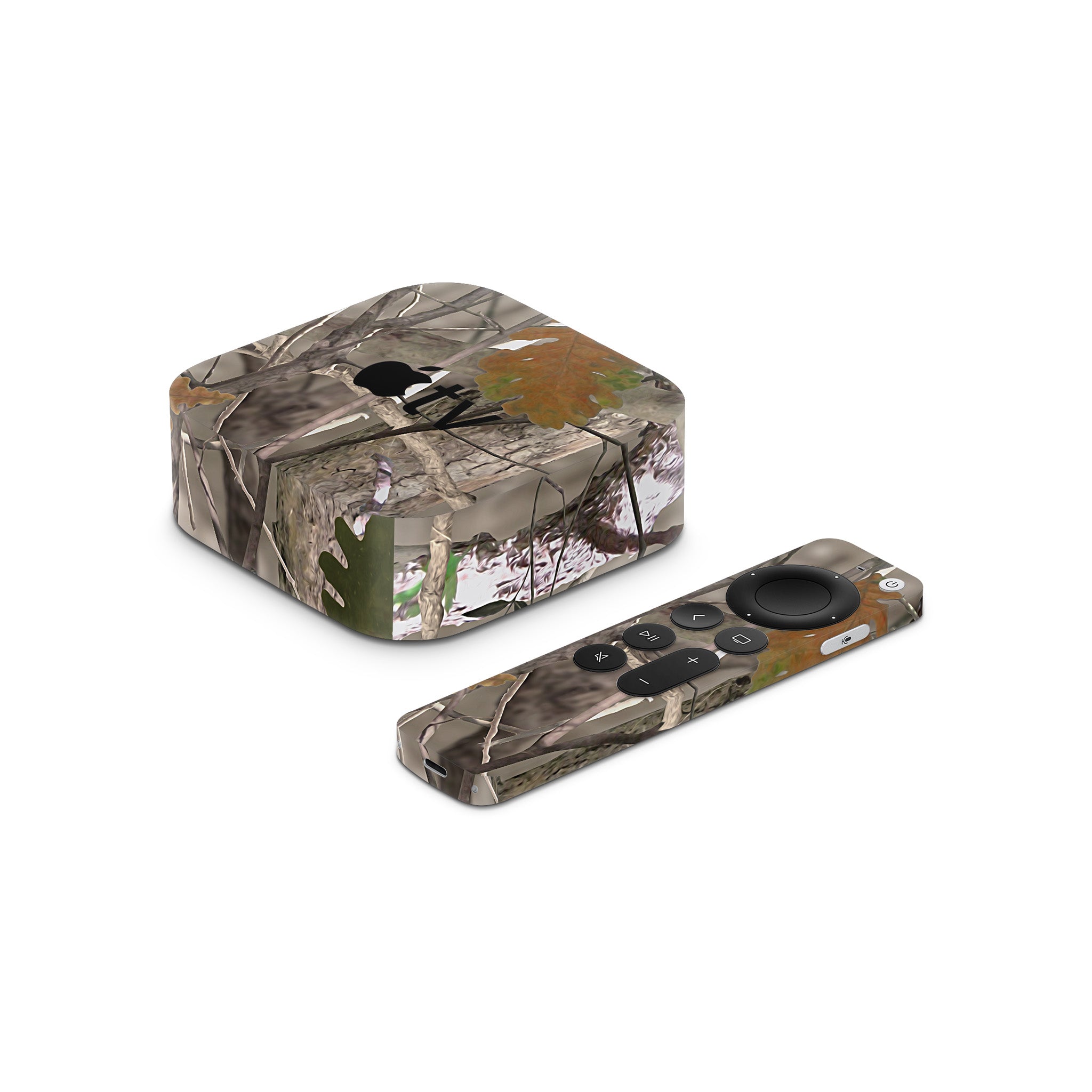 Oak Camo Apple TV Skin