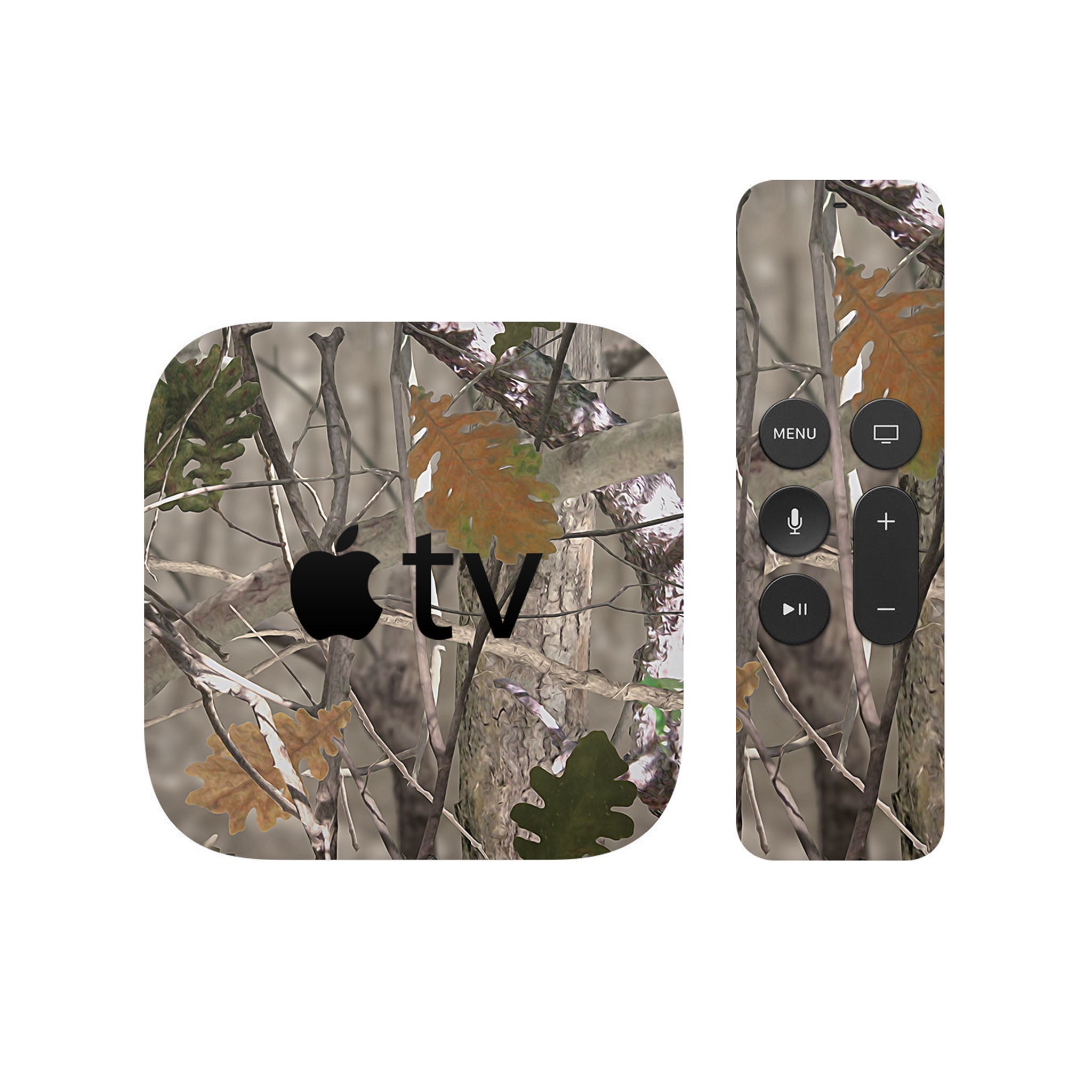 Oak Camo Apple TV Skin