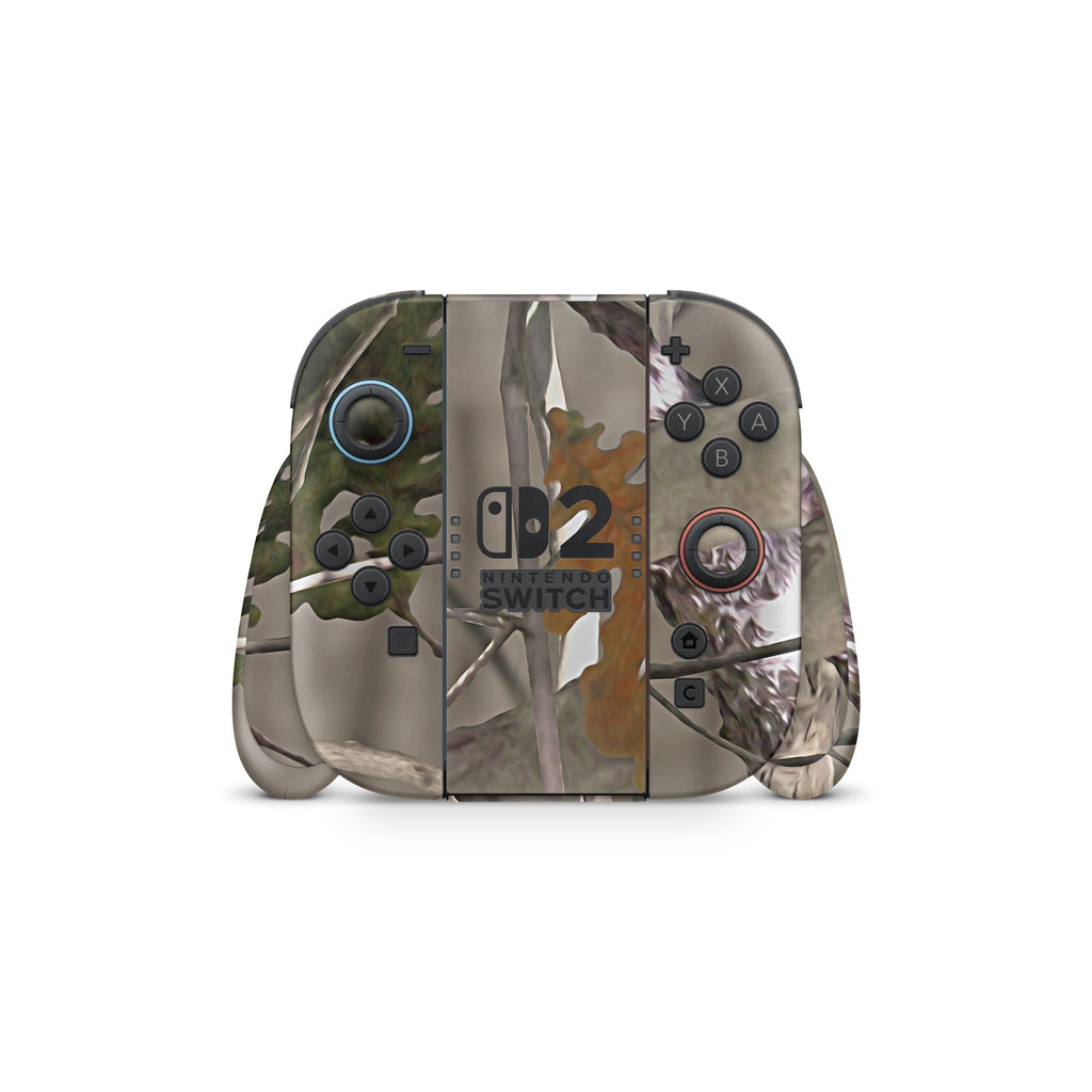 Oak Camo Nintendo Switch 2 Skin