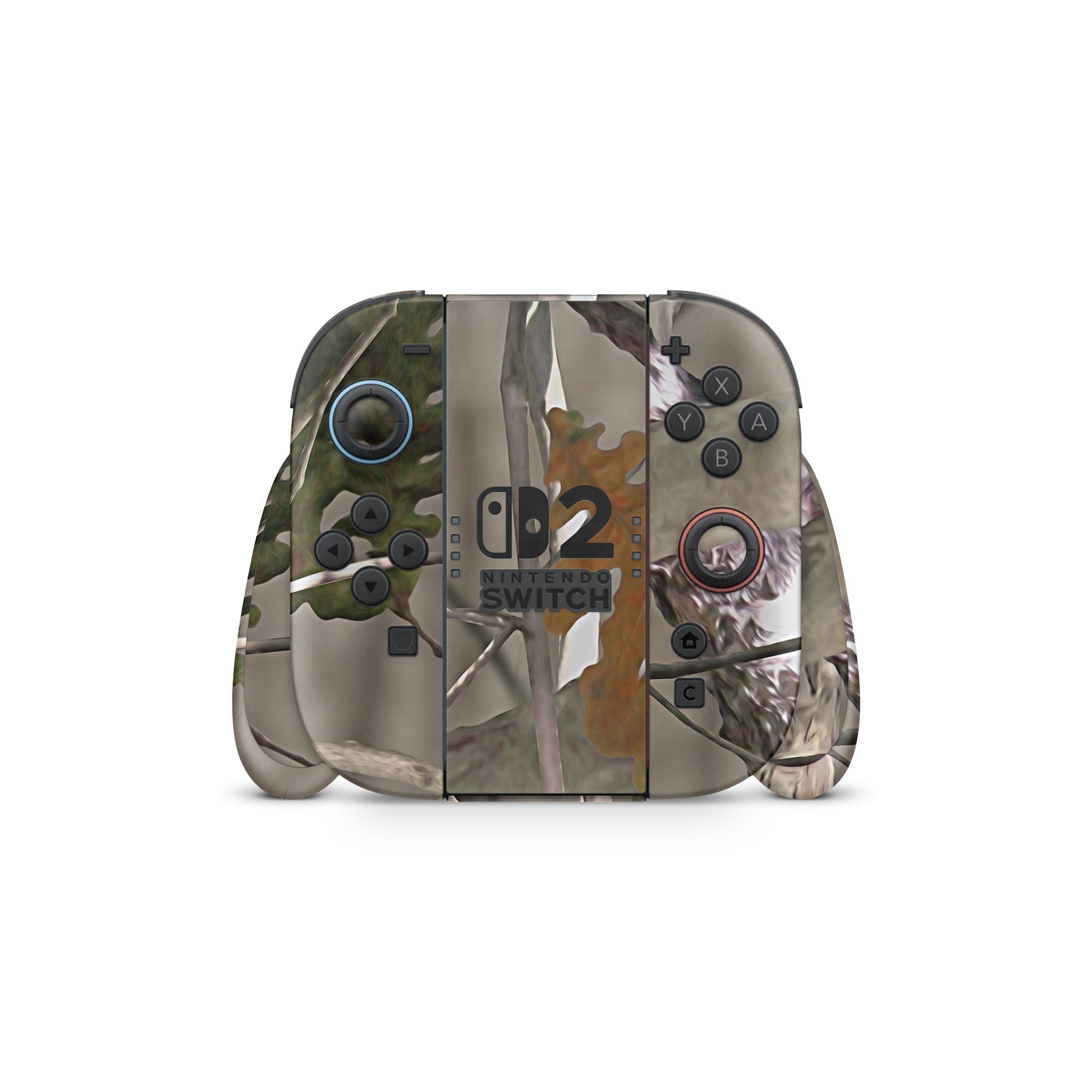 Oak Camo Nintendo Switch 2 Skin