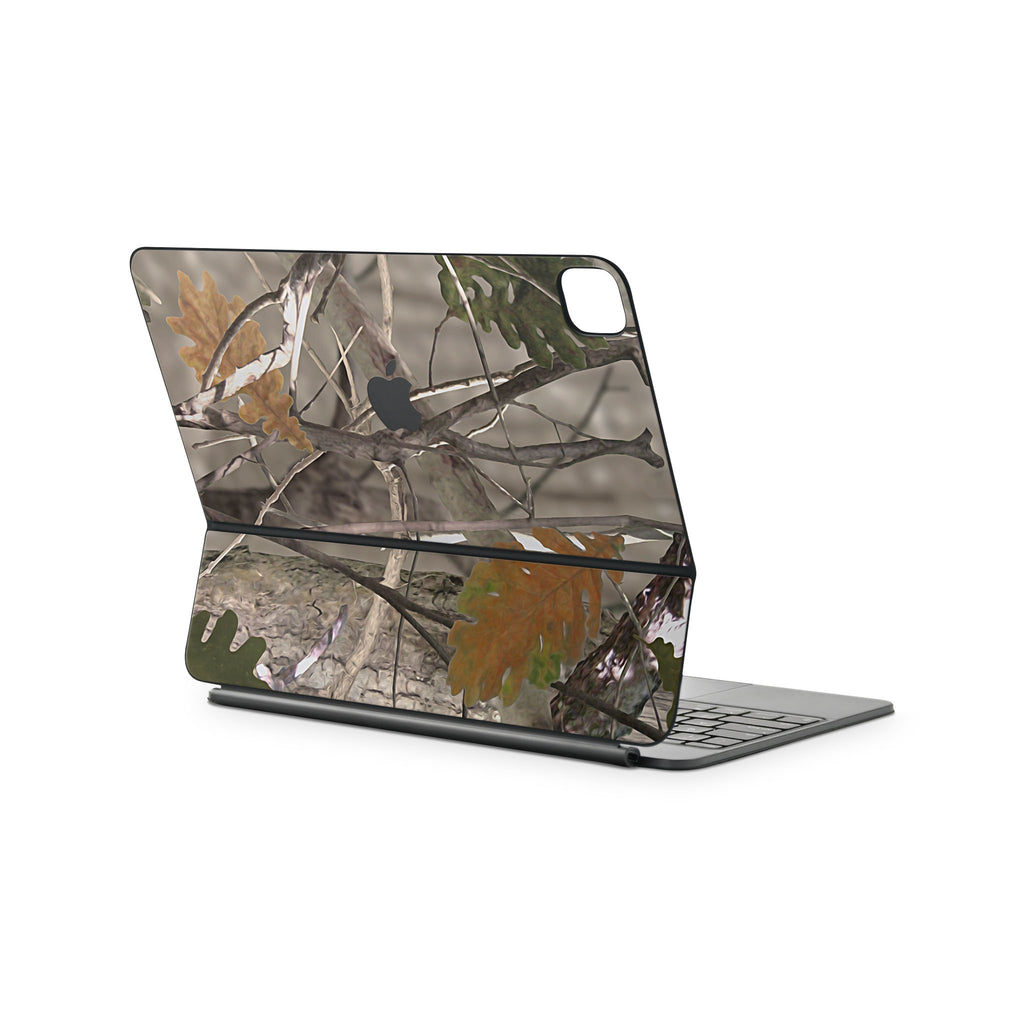 Oak Camo Magic Keyboard Skin for iPad