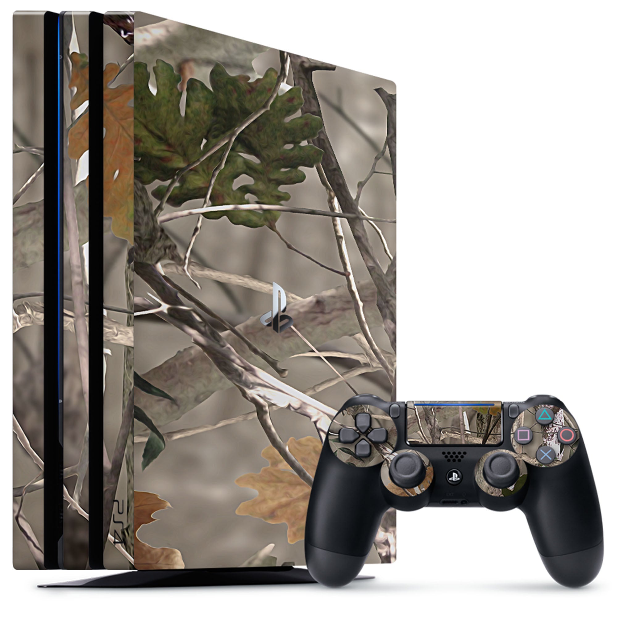 Oak Camo Playstation 4 Pro Skin
