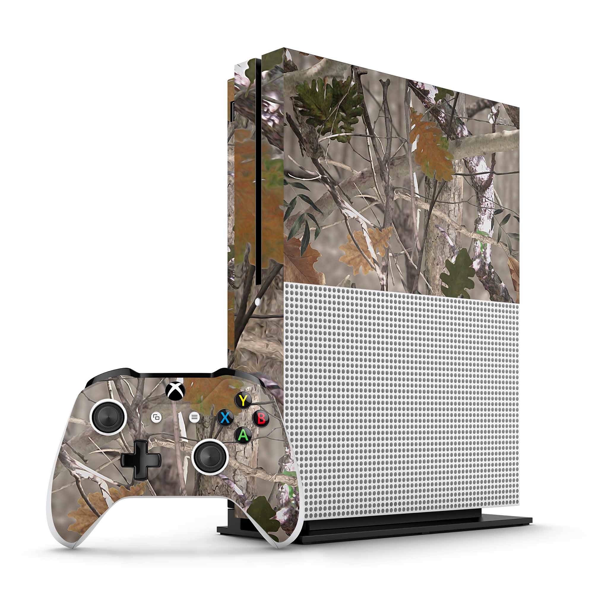 Oak Camo Xbox One S Skin