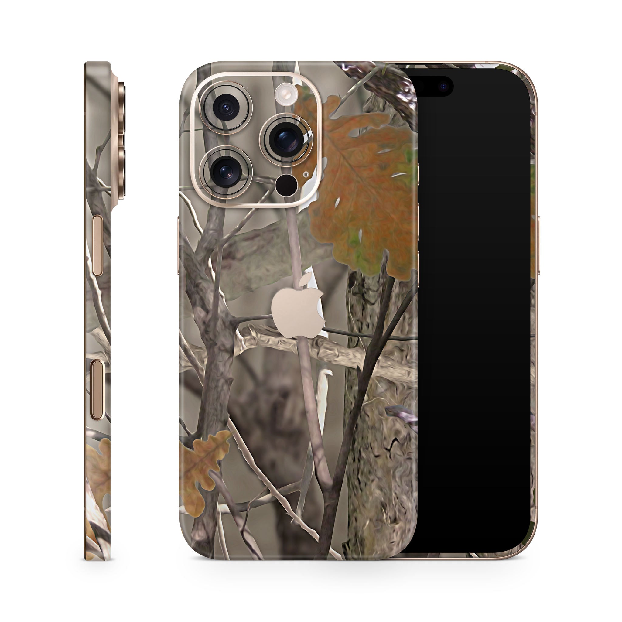 Oak Camo iPhone Skin + Case