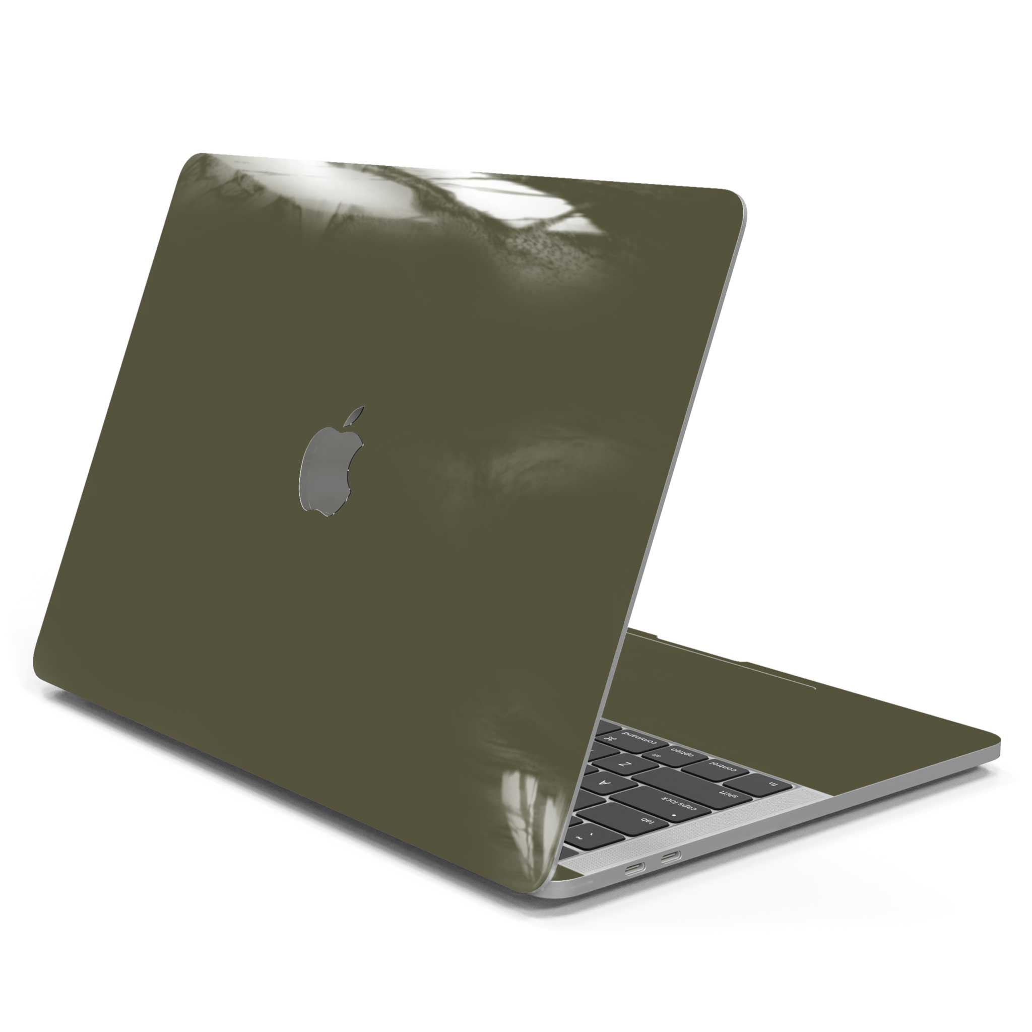 olive green macbook case full coverage