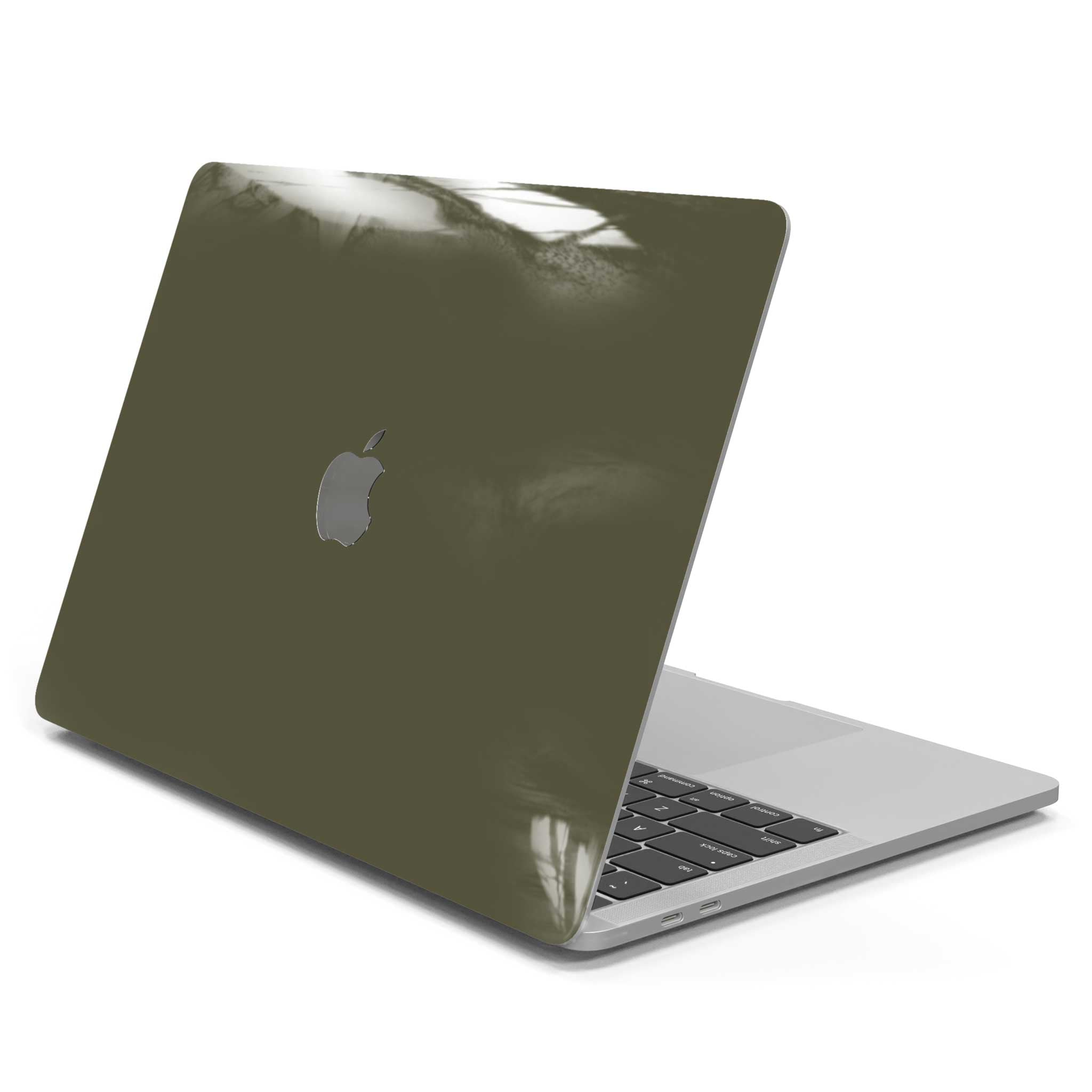 olive green macbook cover
