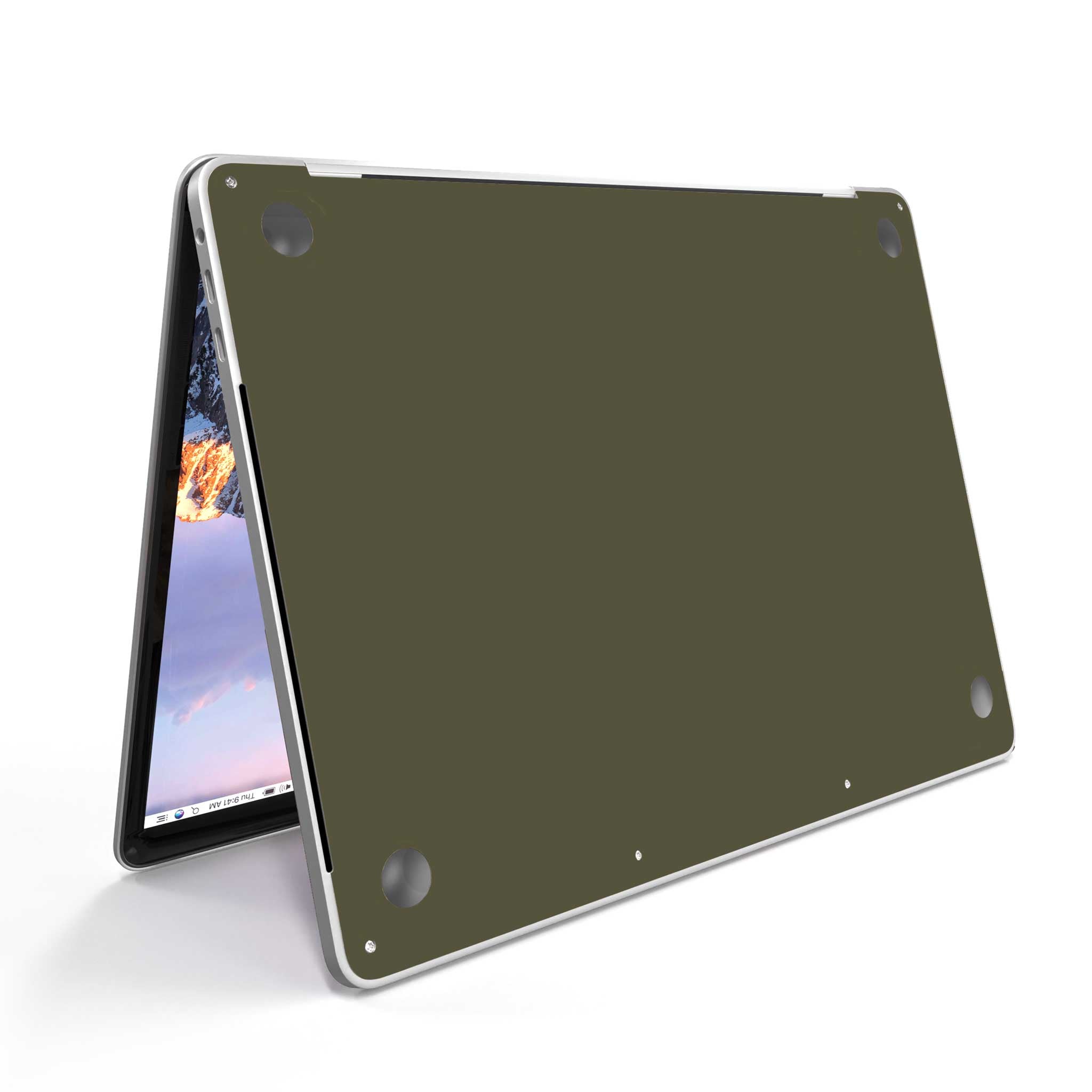 olive green macbook wrap