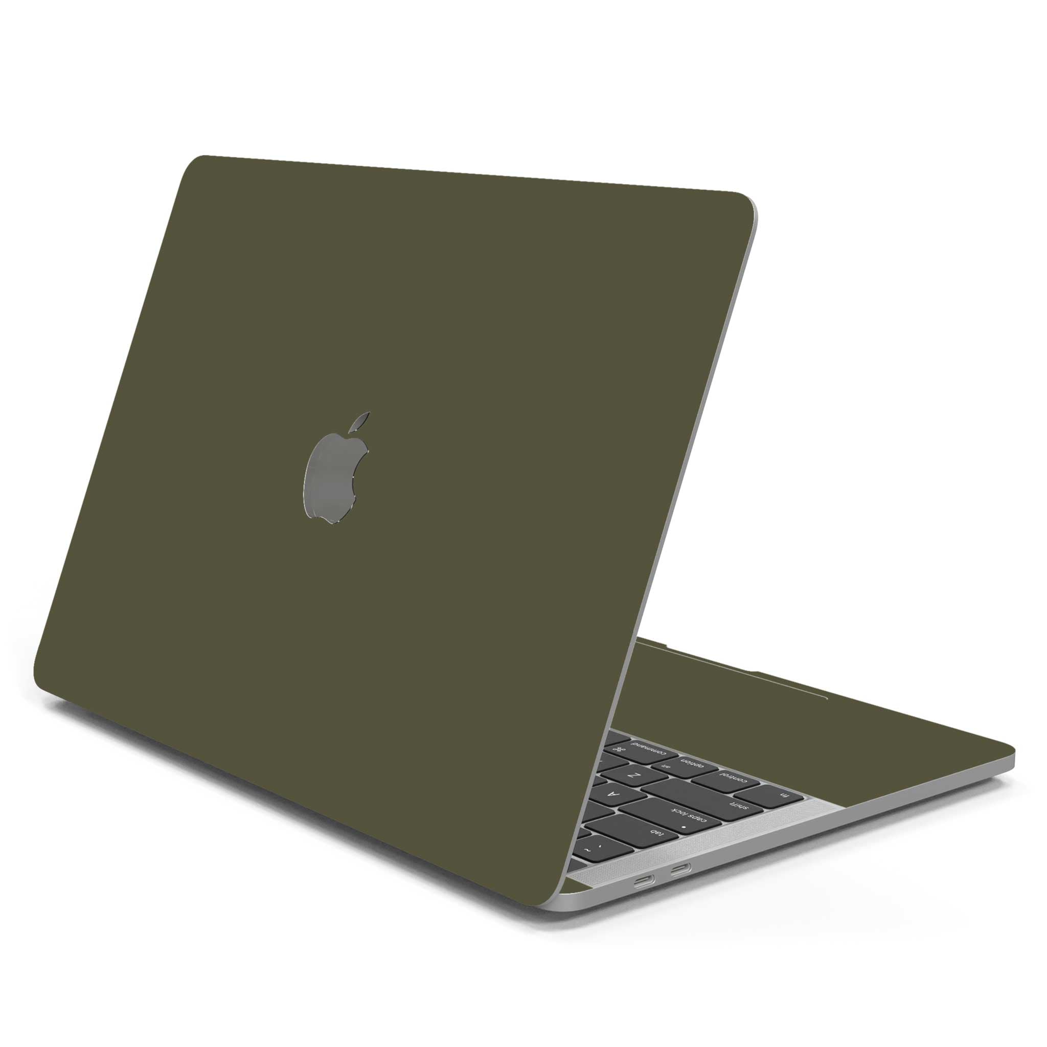 olive green macbook skin full coverage