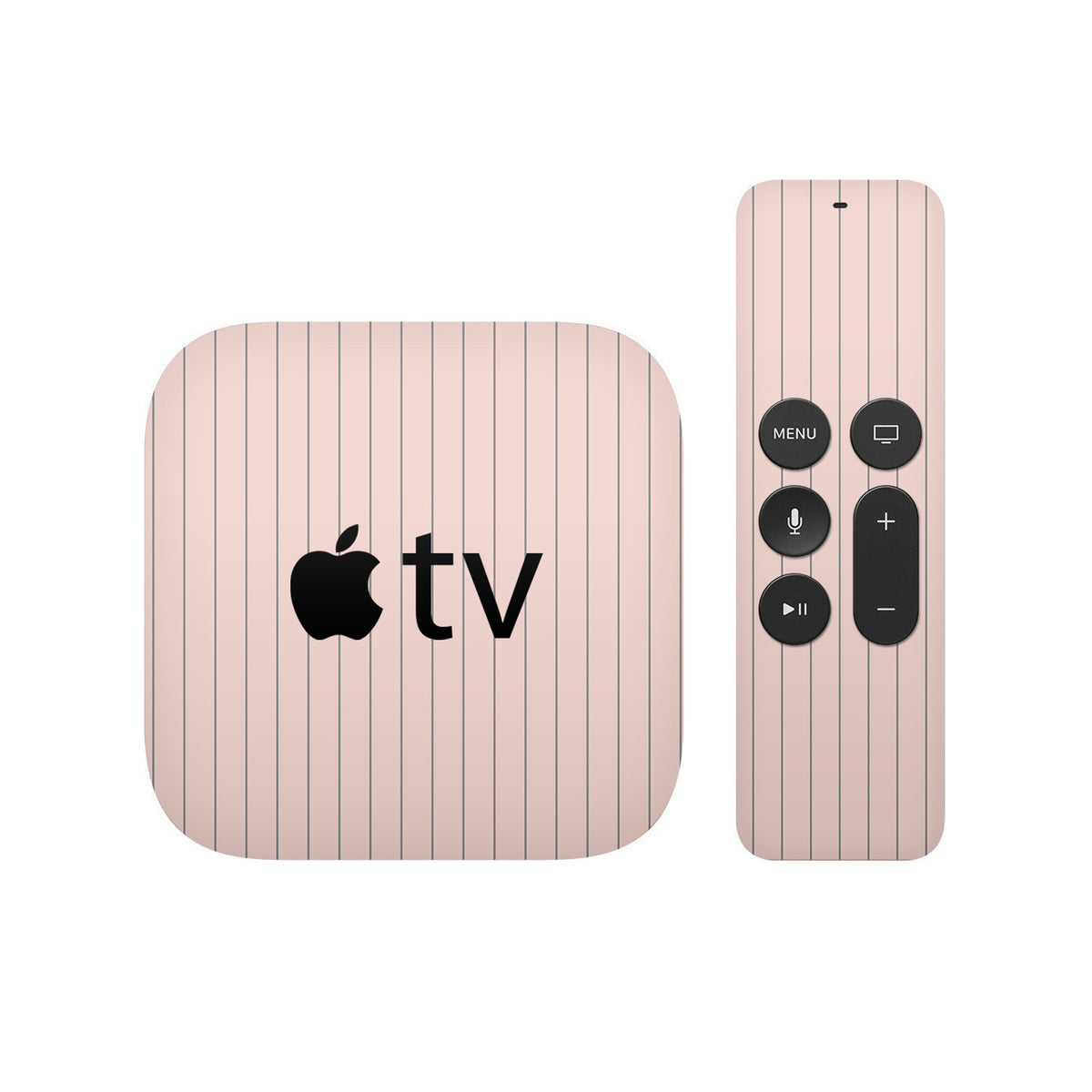 Pink Fine Line Apple TV Skin