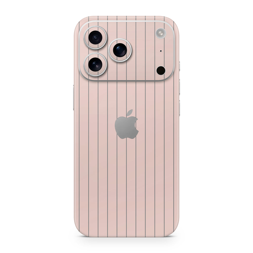 Pink Fine Line iPhone Skin + Case