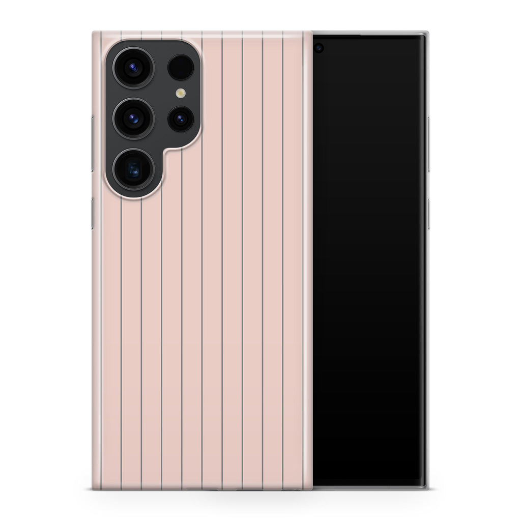 Pink Fine Line Samsung Galaxy Skin + Case