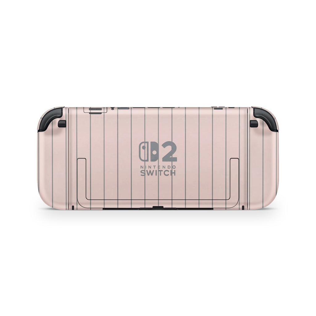 Pink Fine Line Nintendo Switch 2 Skin
