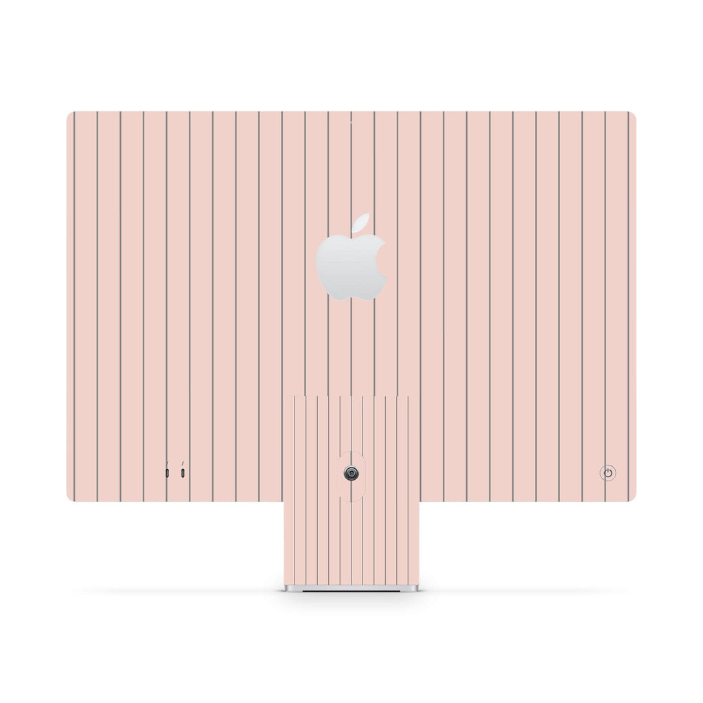 Pink Fine Line iMac Skin